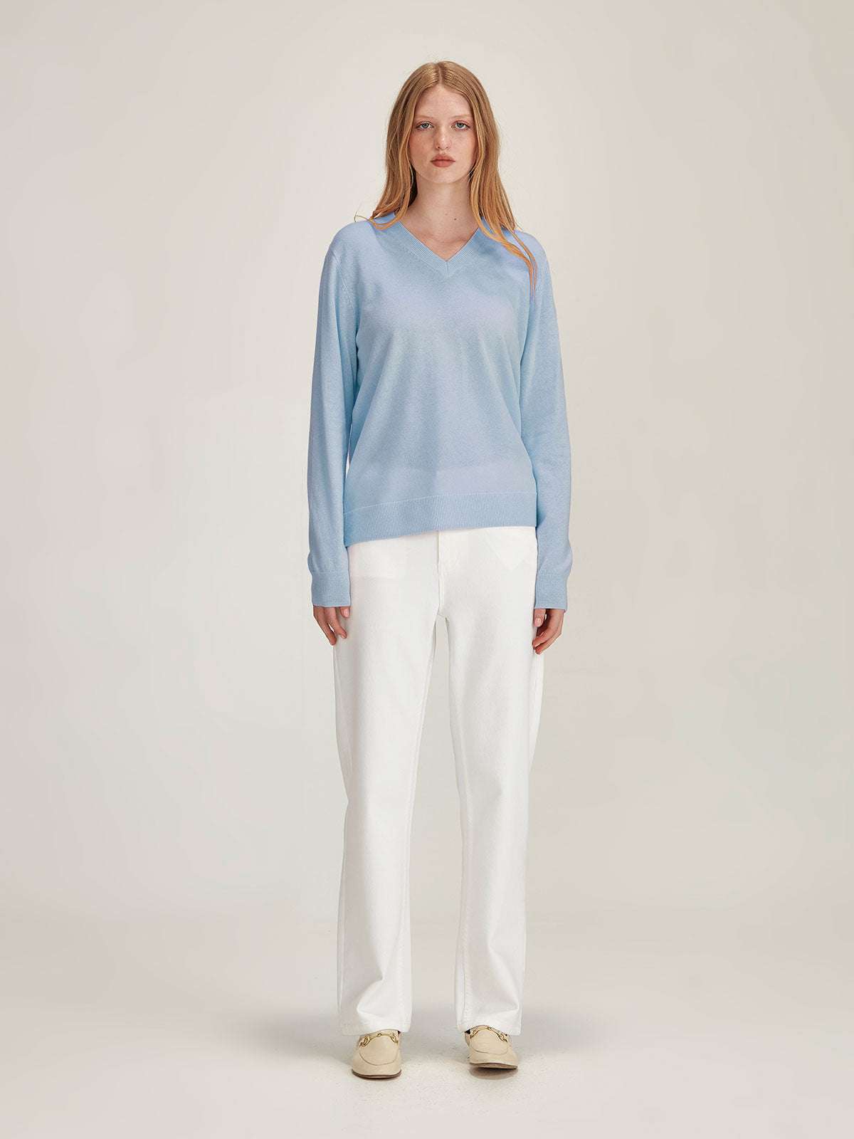 Lucy Cashmere V Neck