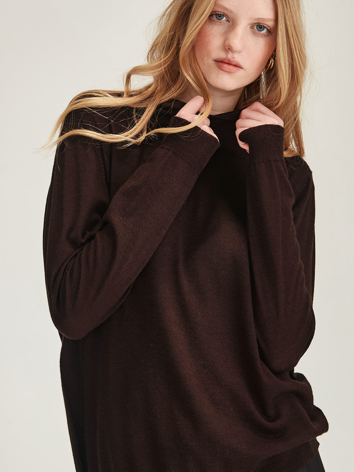 Nita Cashmere Funnel Neck