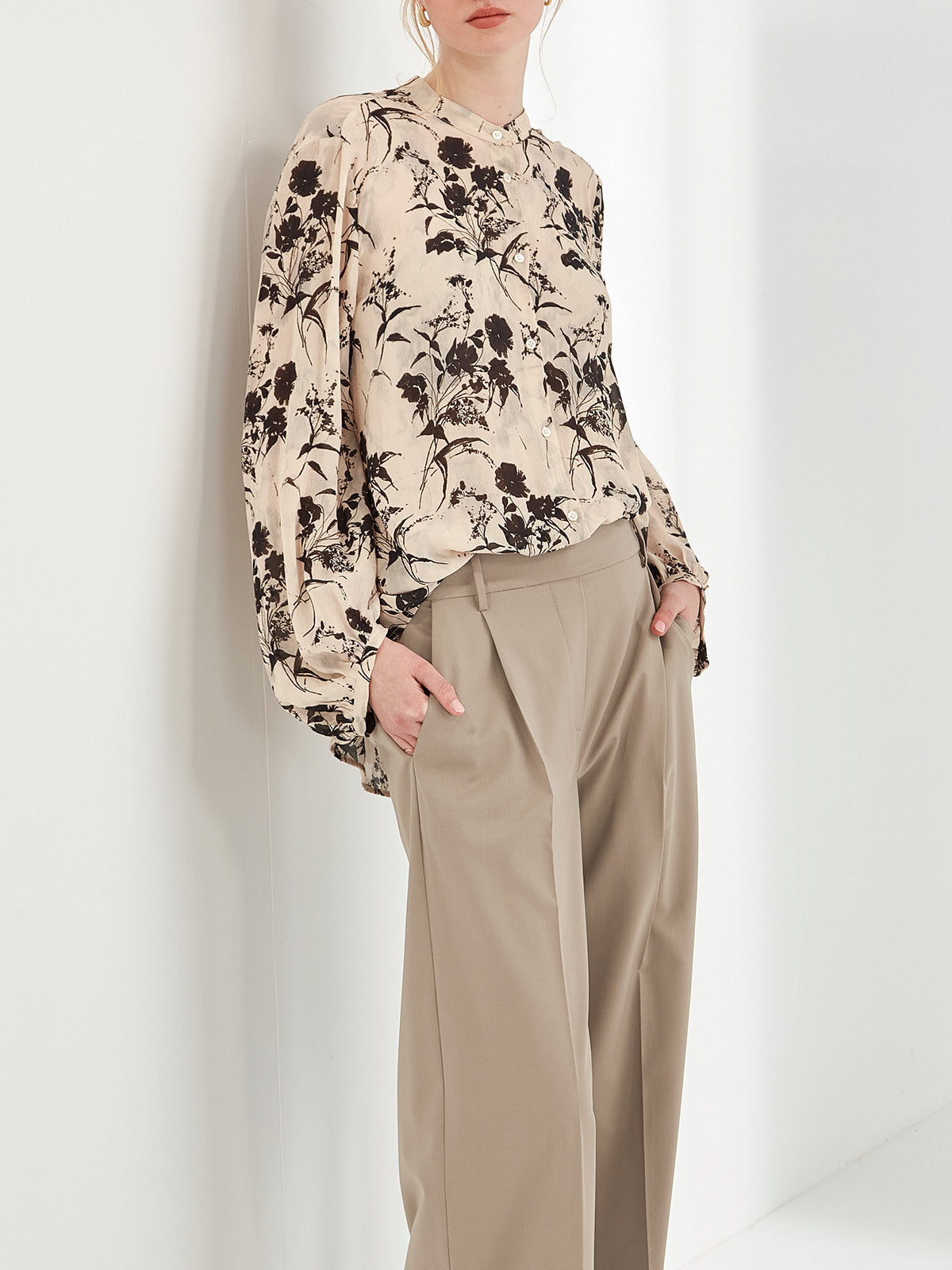 Ashley Pleat Pant