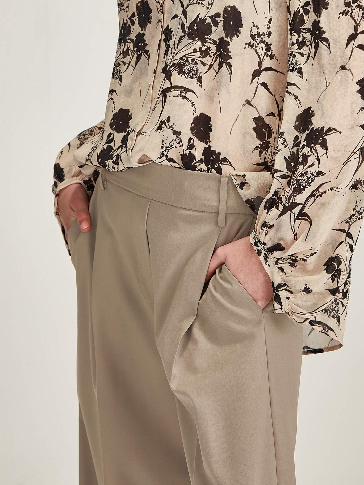 Ashley Pleat Pant