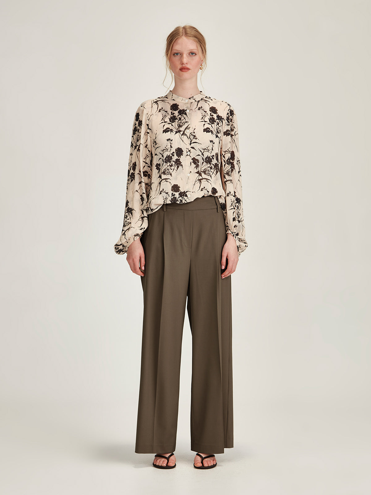 Ashley Pleat Pant