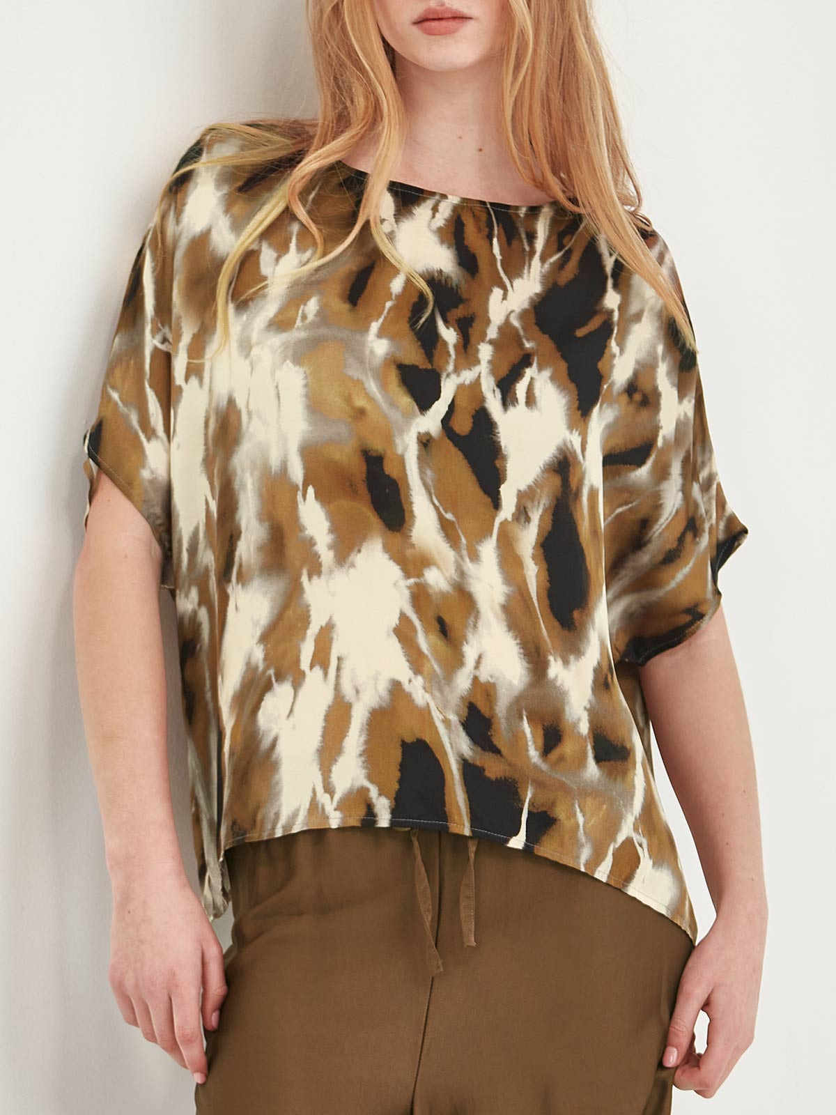 Gabbie Print Top