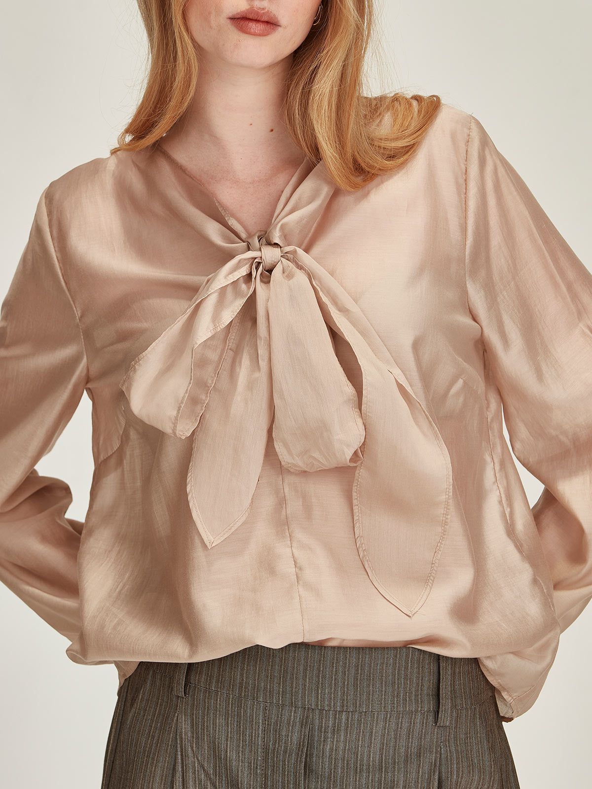Tie Neck Blouse