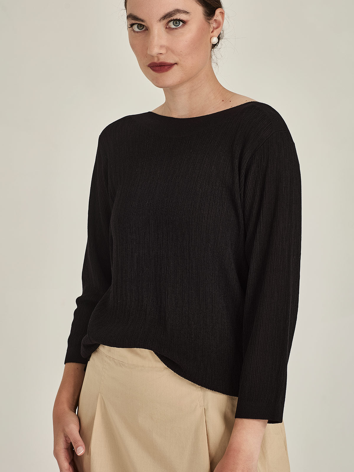Crinkle Boatneck