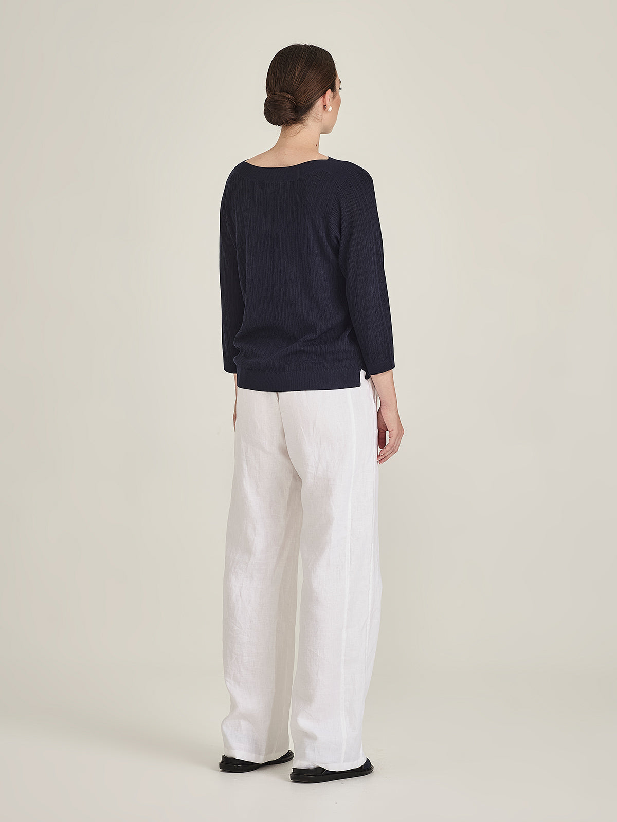 Crinkle Boatneck