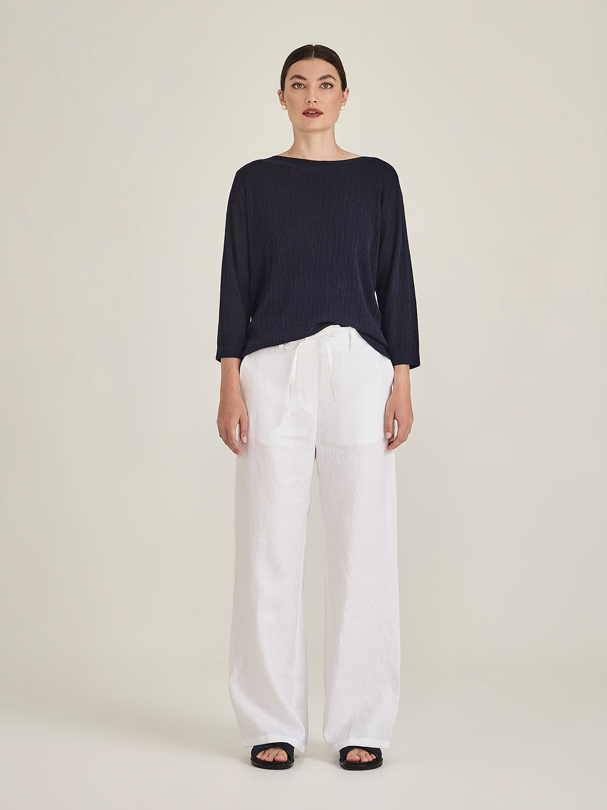 Crinkle Boatneck