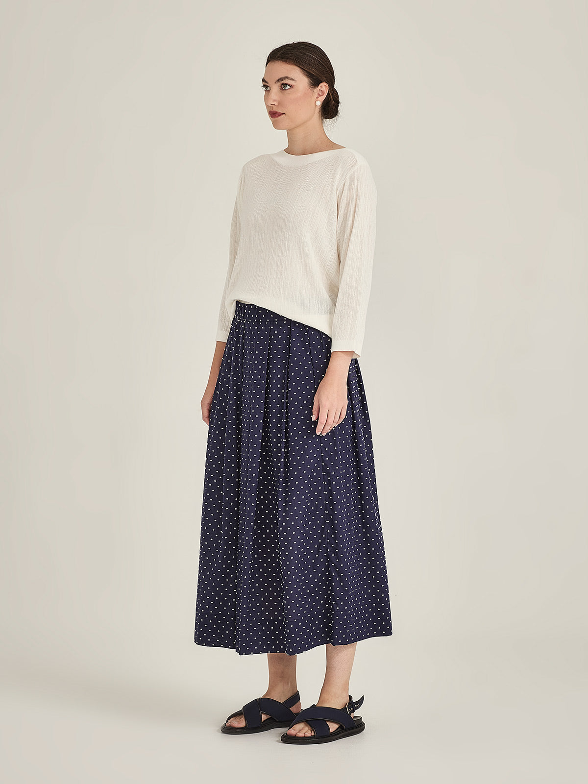 Crinkle Boatneck