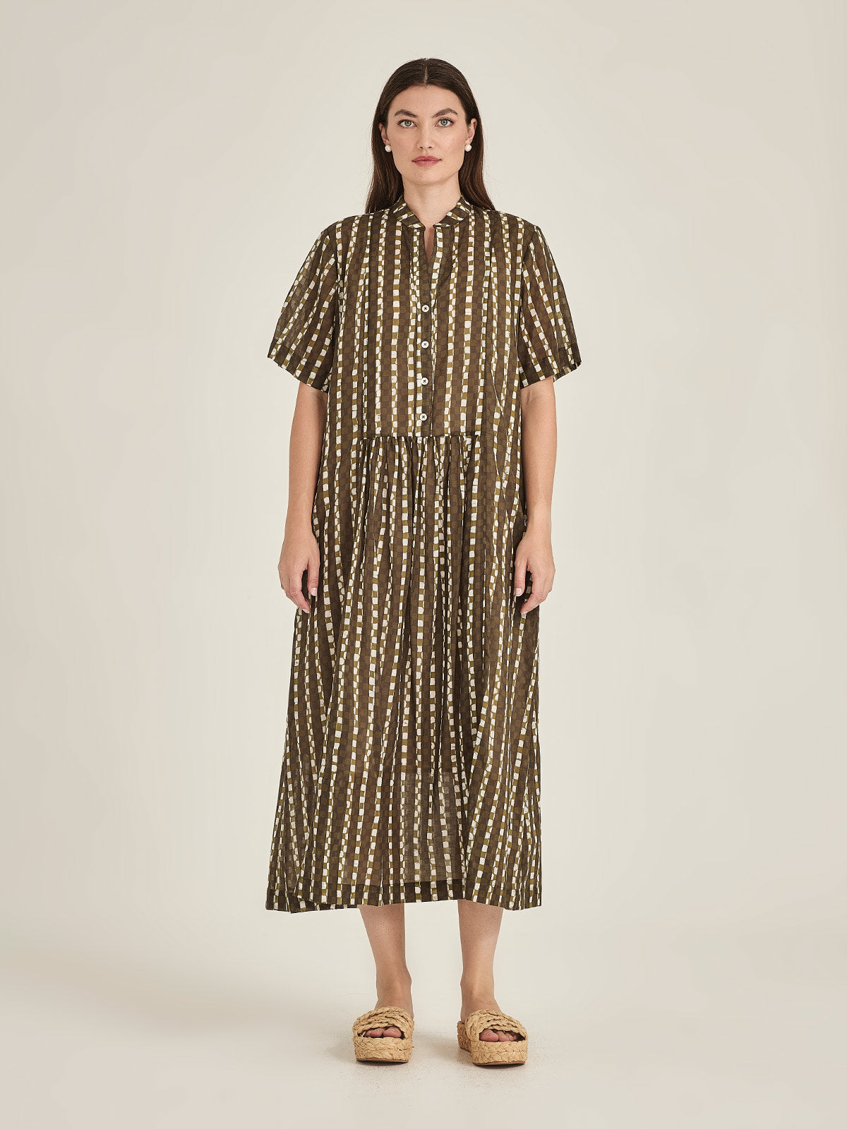 Caro Print Dress