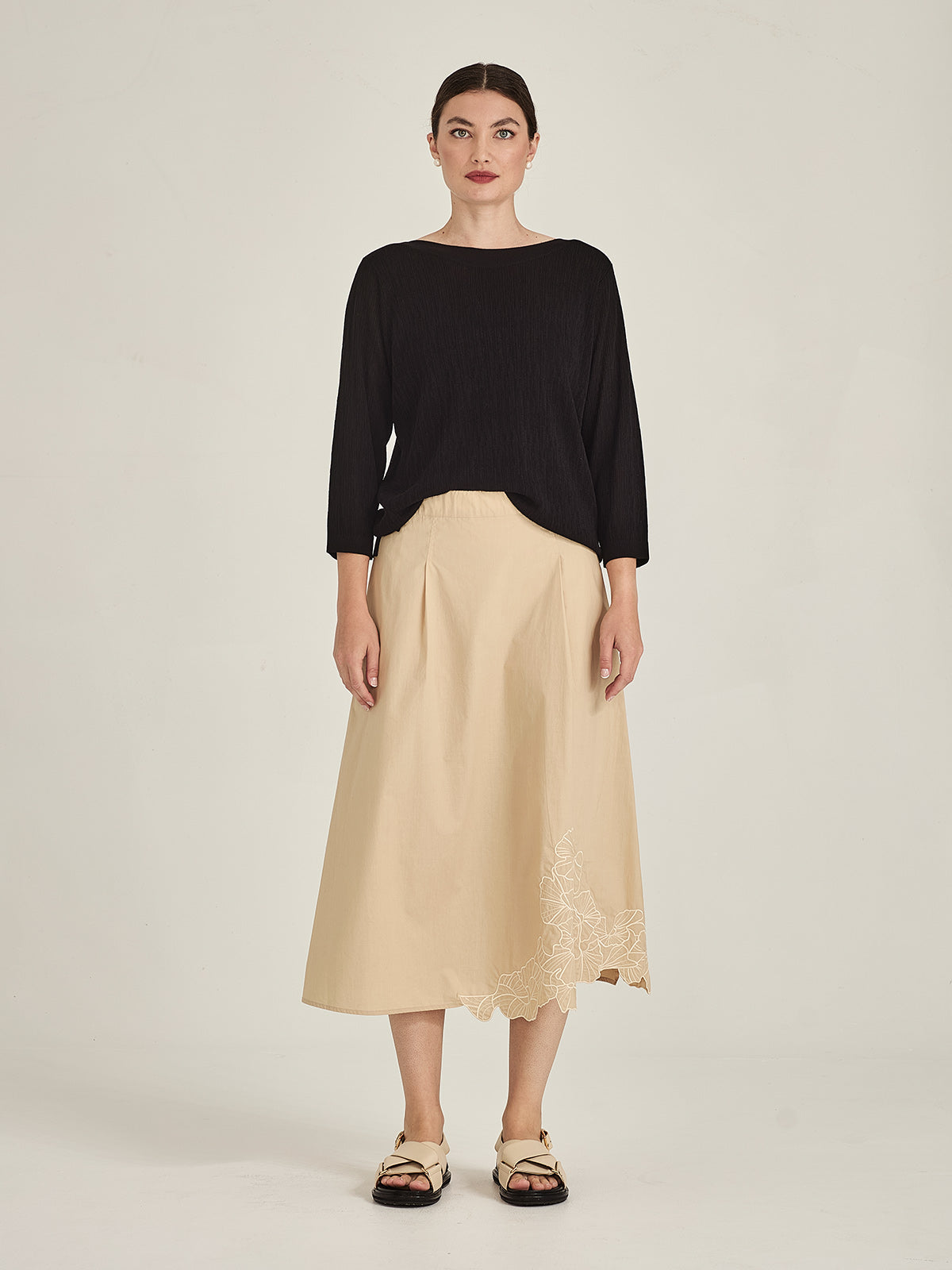 Eloise Embroidered Skirt