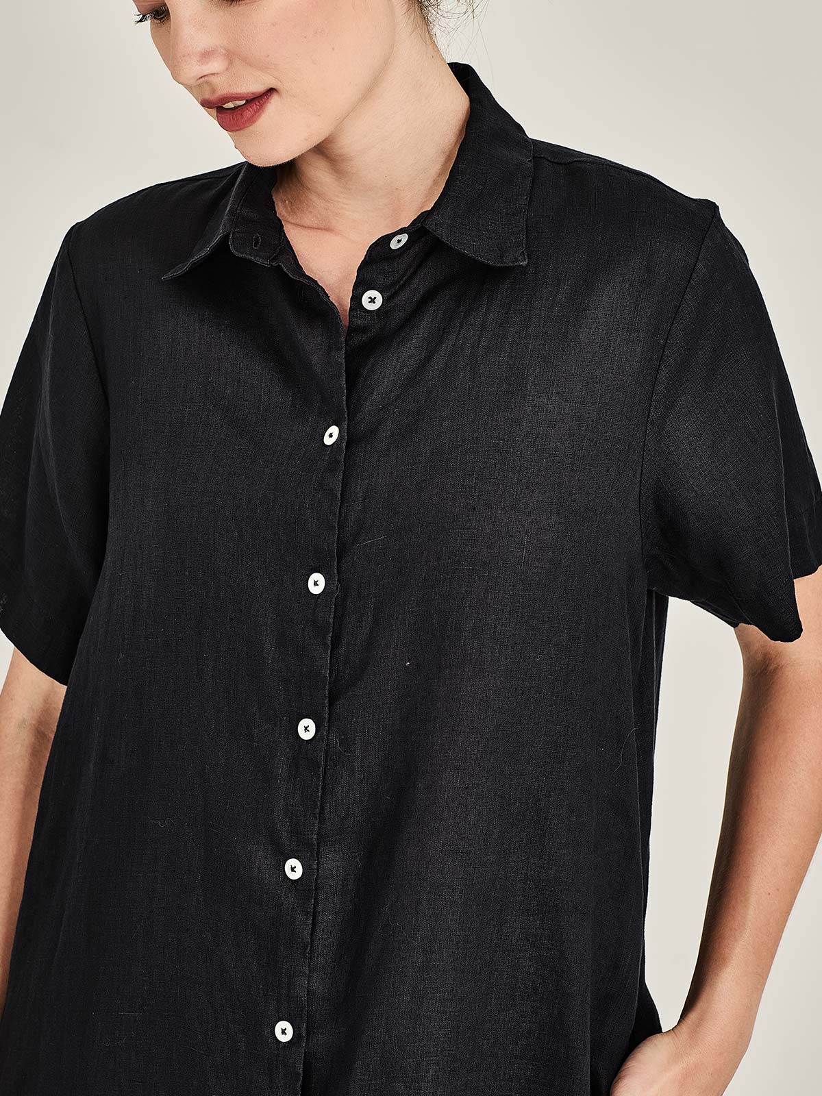 Tammy Linen Shirtdress
