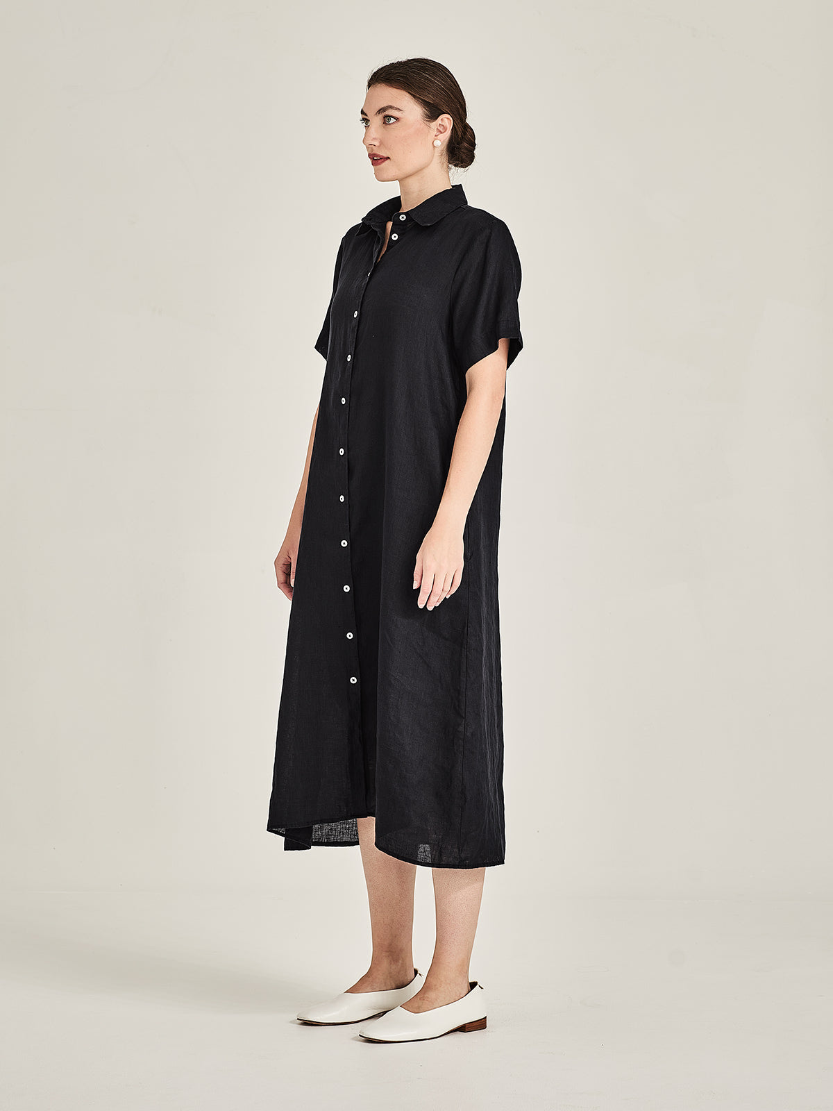 Tammy Linen Shirtdress