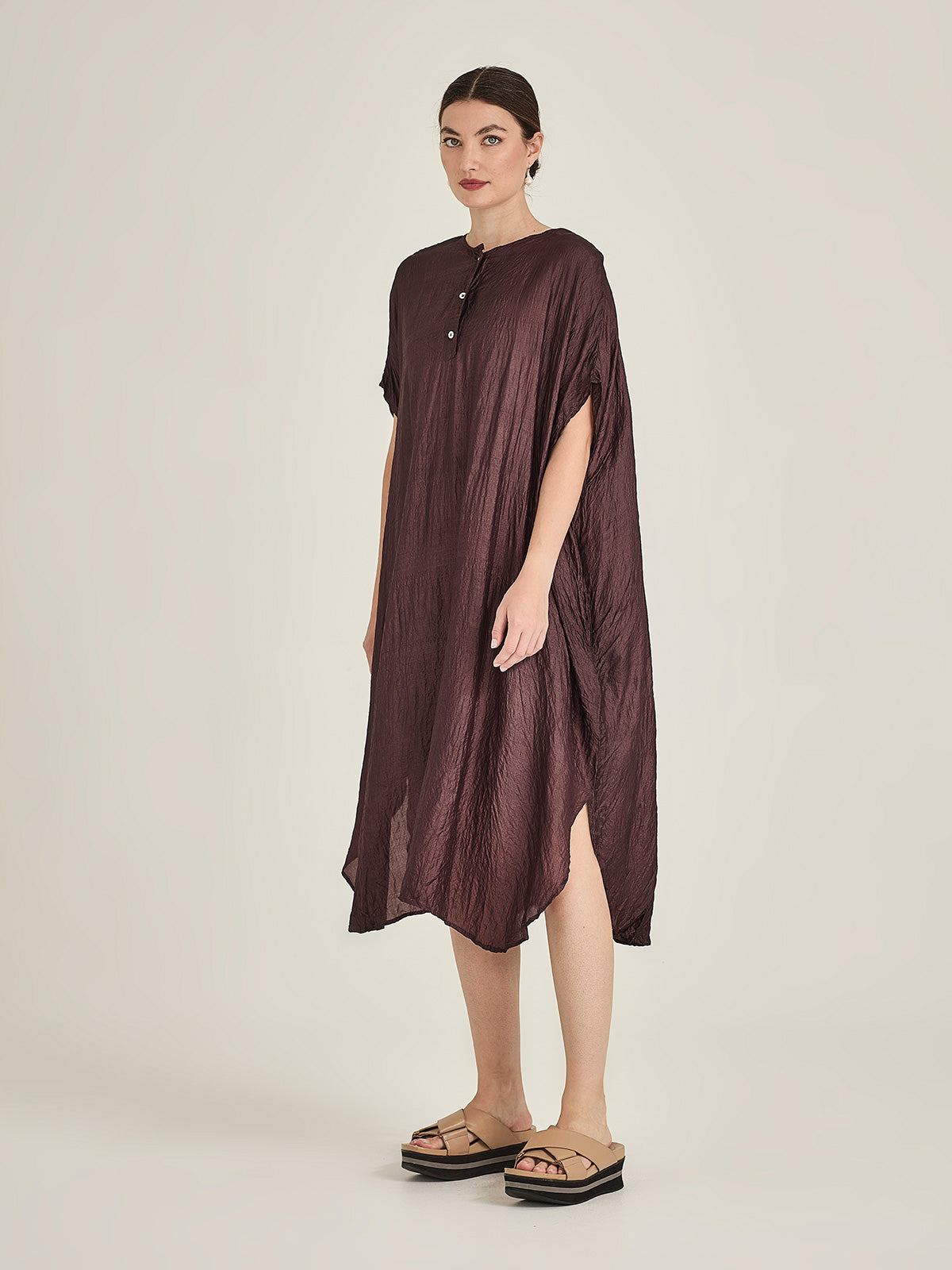 Tussar Silk Kaftan