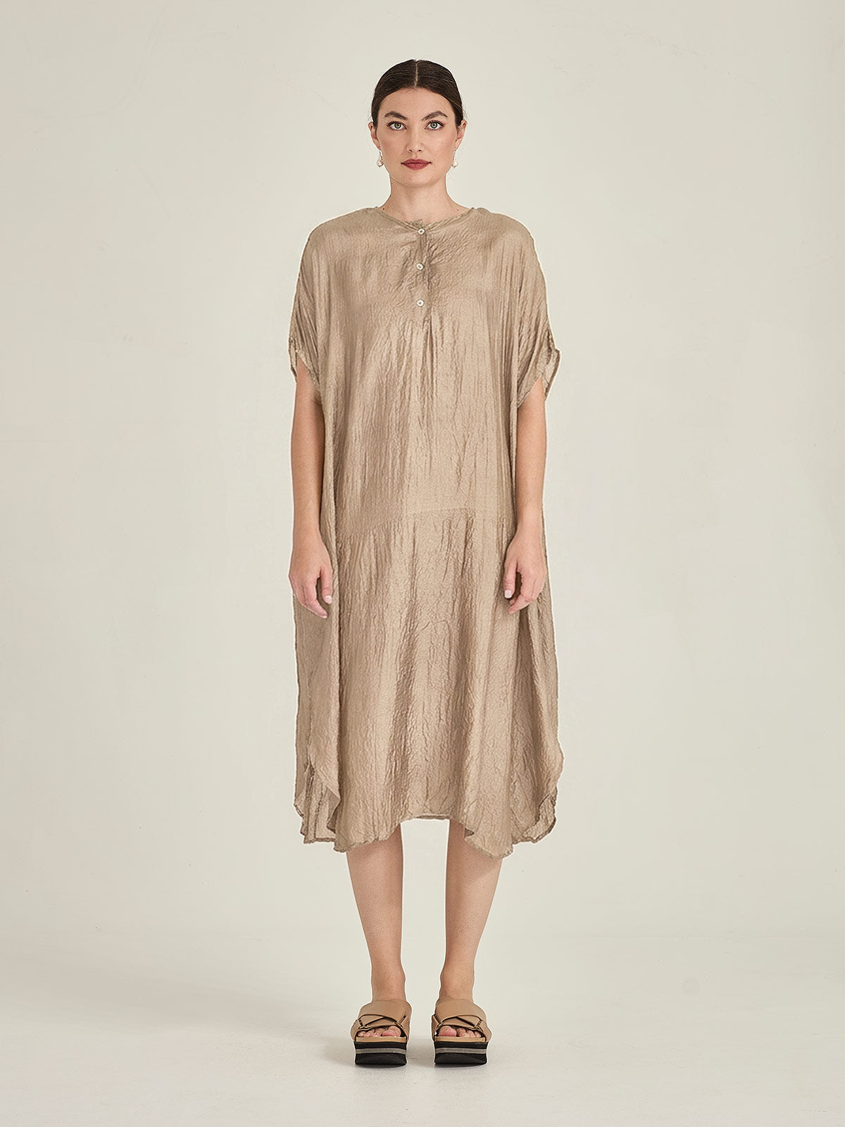 Tussar Silk Kaftan