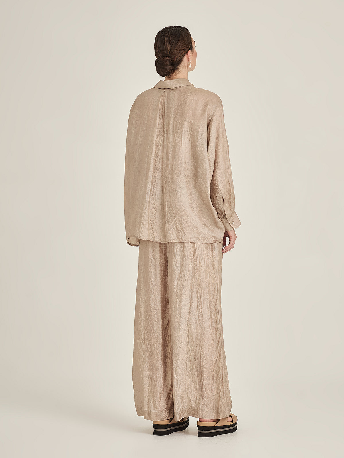 Tussar Silk Becca Shirt