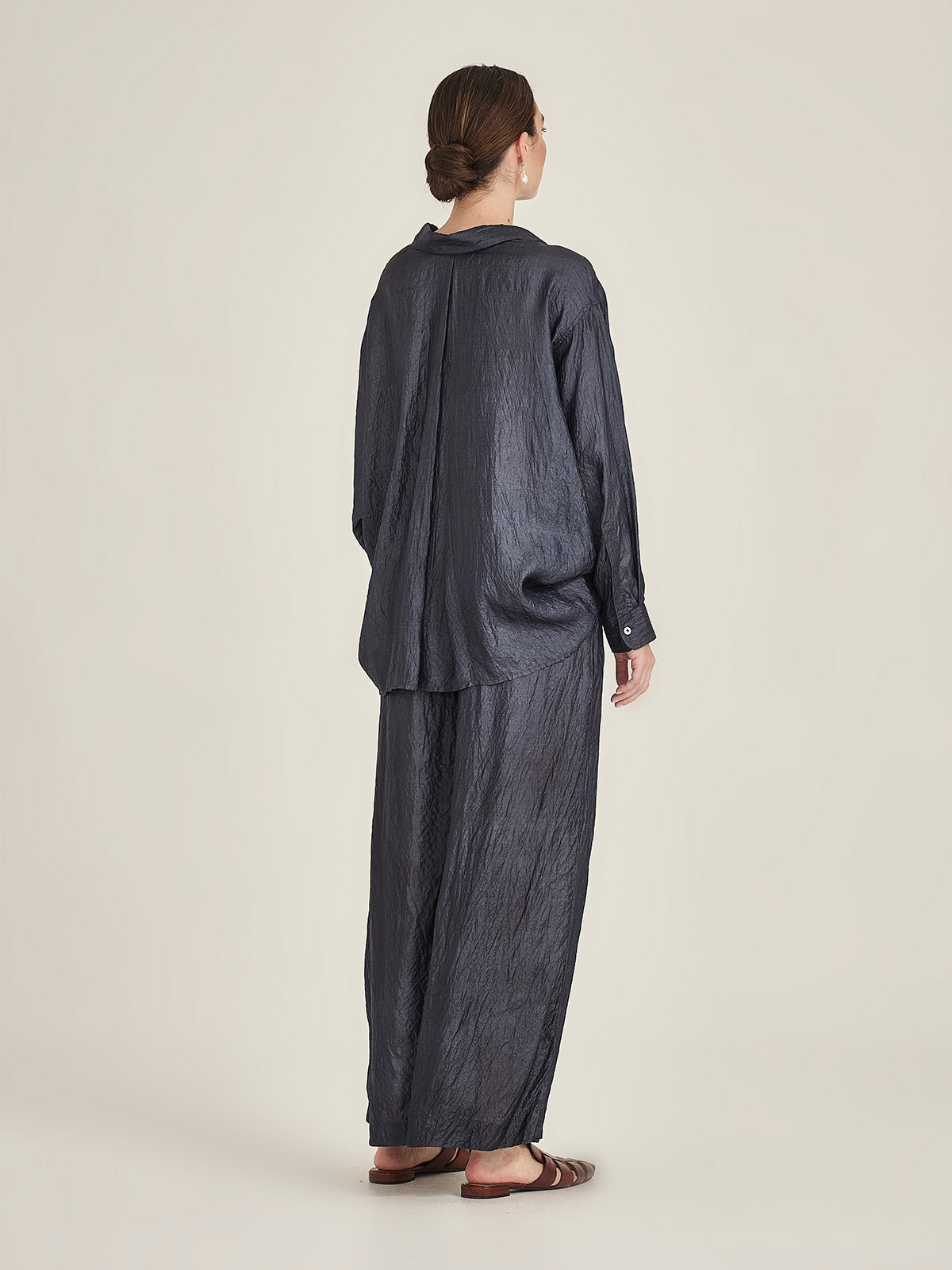 Tussar Silk Becca Shirt