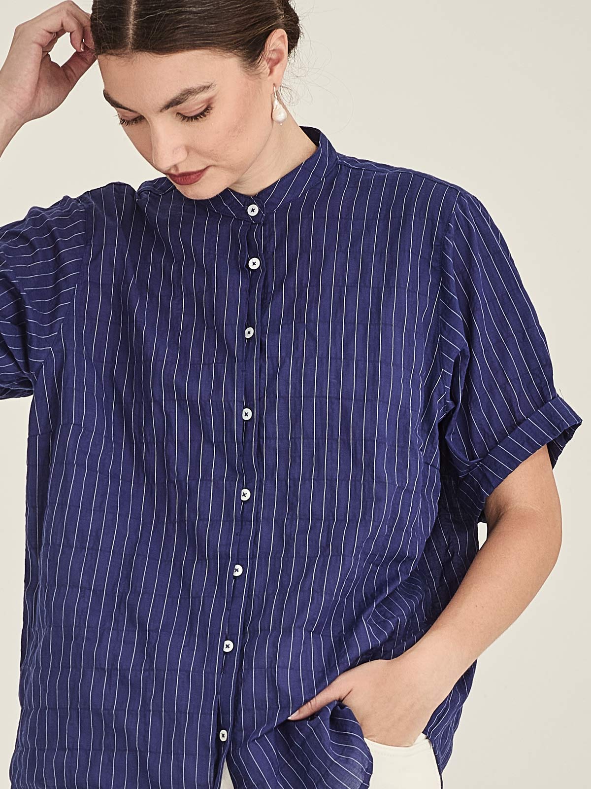 Flynn Pencil Stripe Shirt