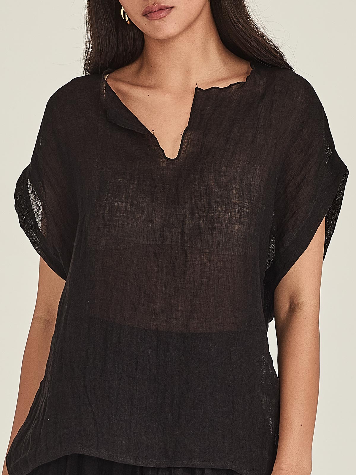 Palmer Linen Top
