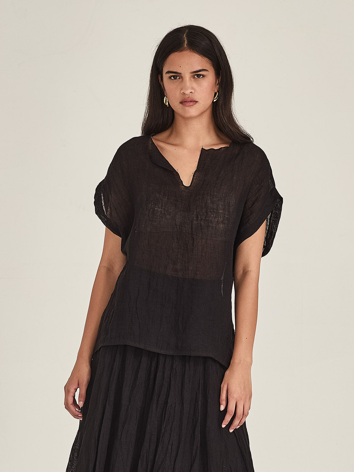 Palmer Linen Top
