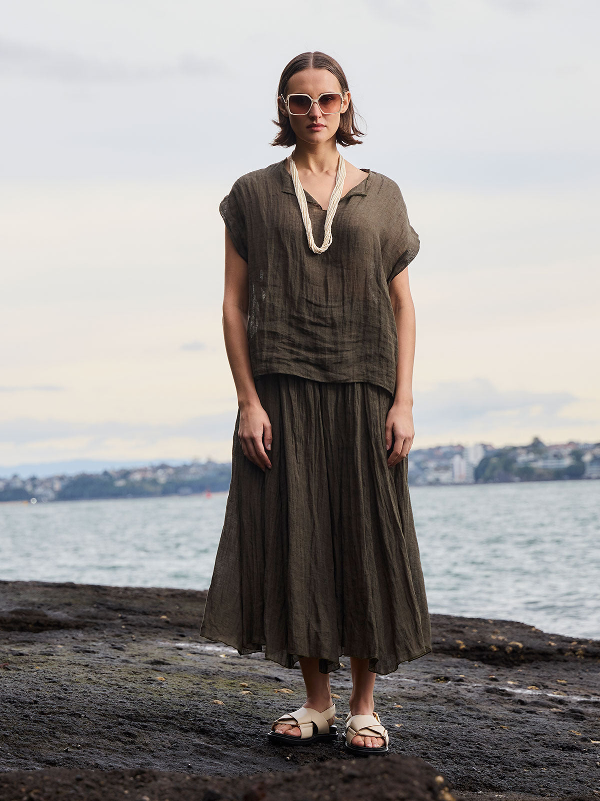 Palmer Linen Top