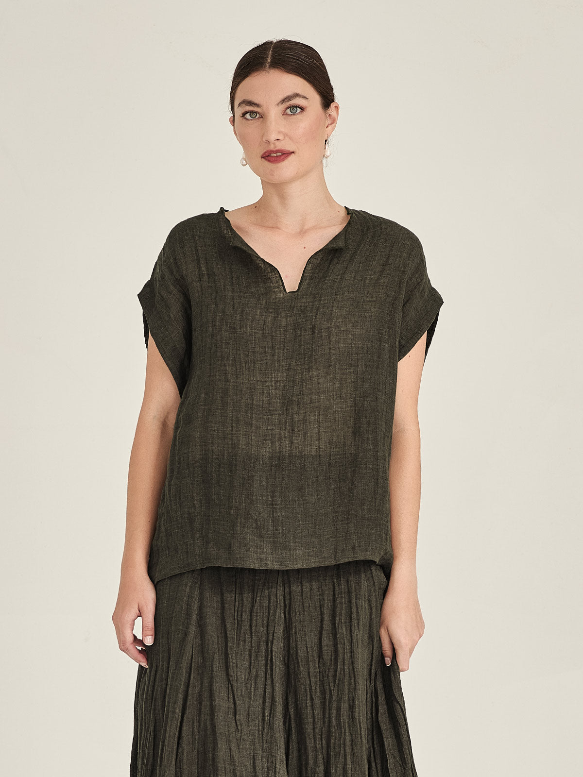 Palmer Linen Top