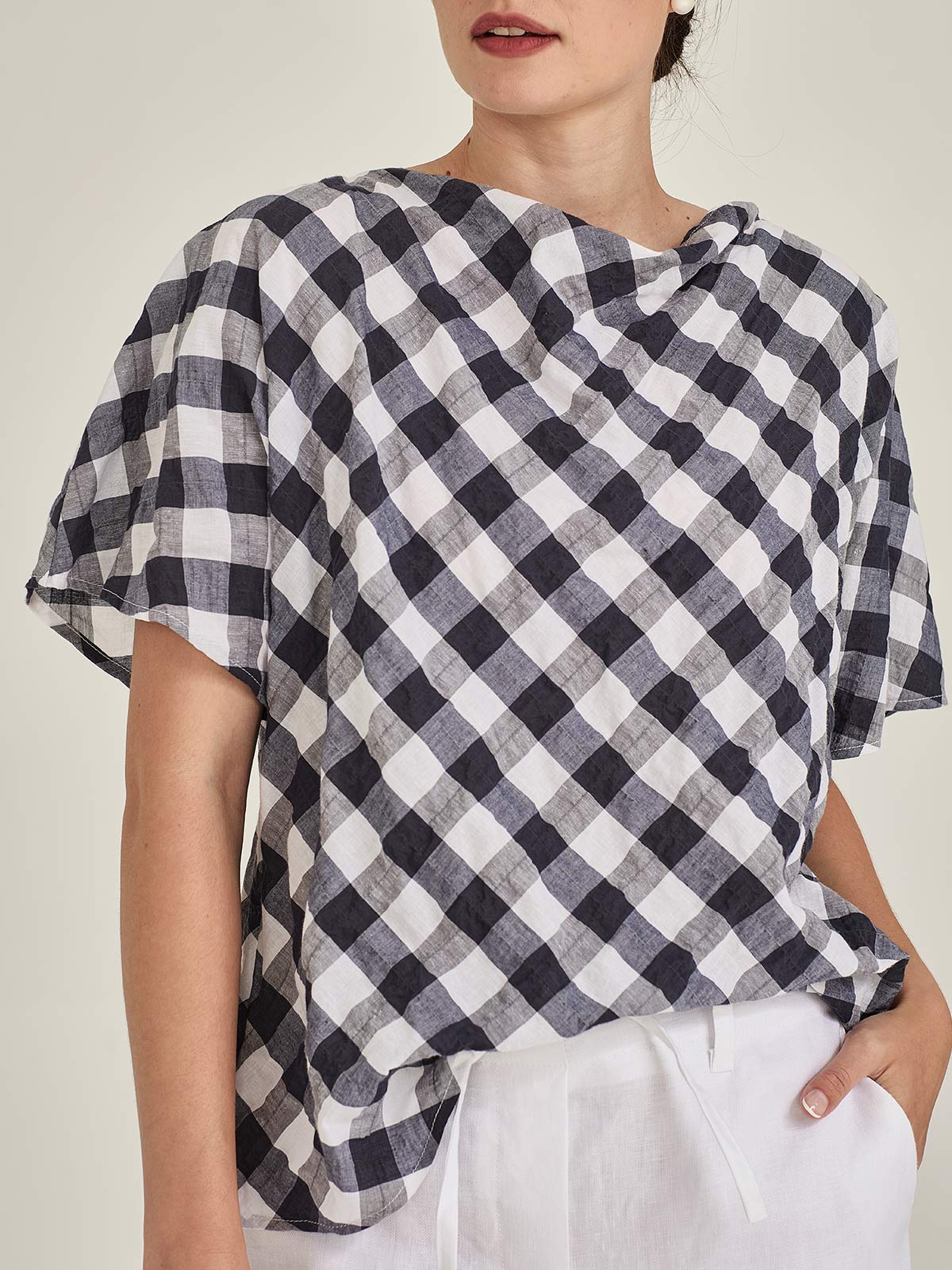 Lee Plaid Top