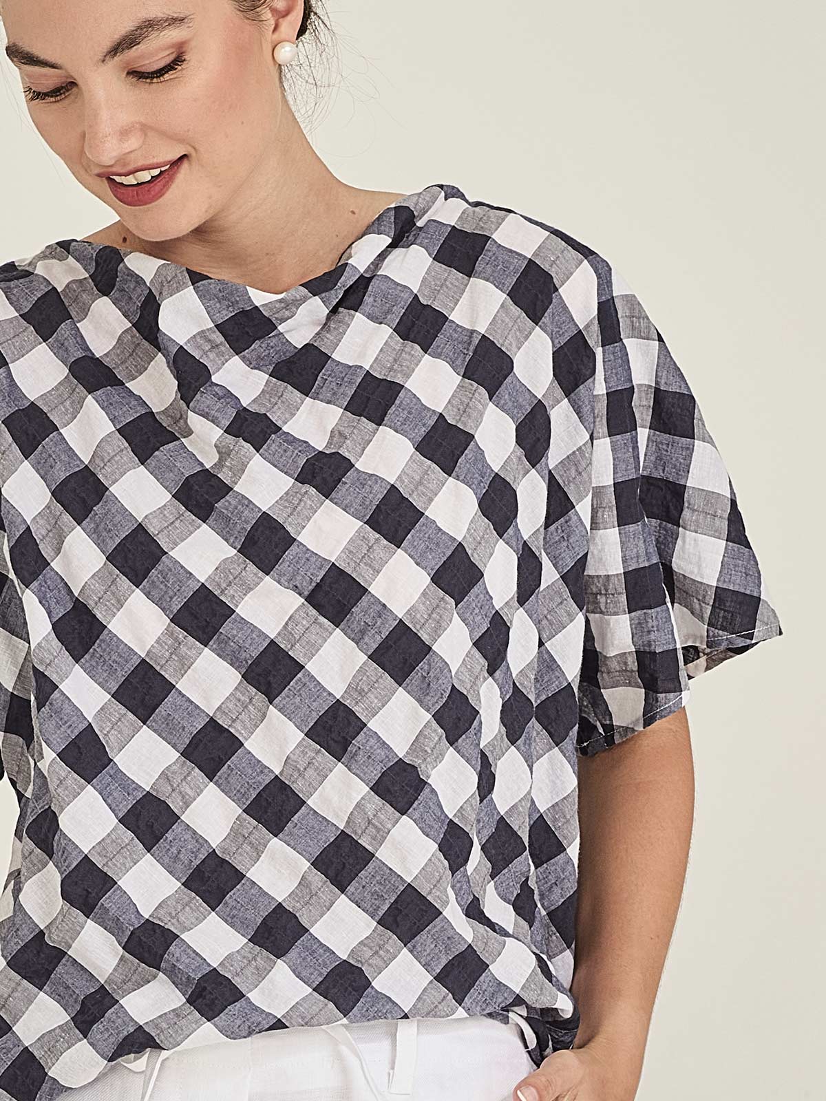 Lee Plaid Top