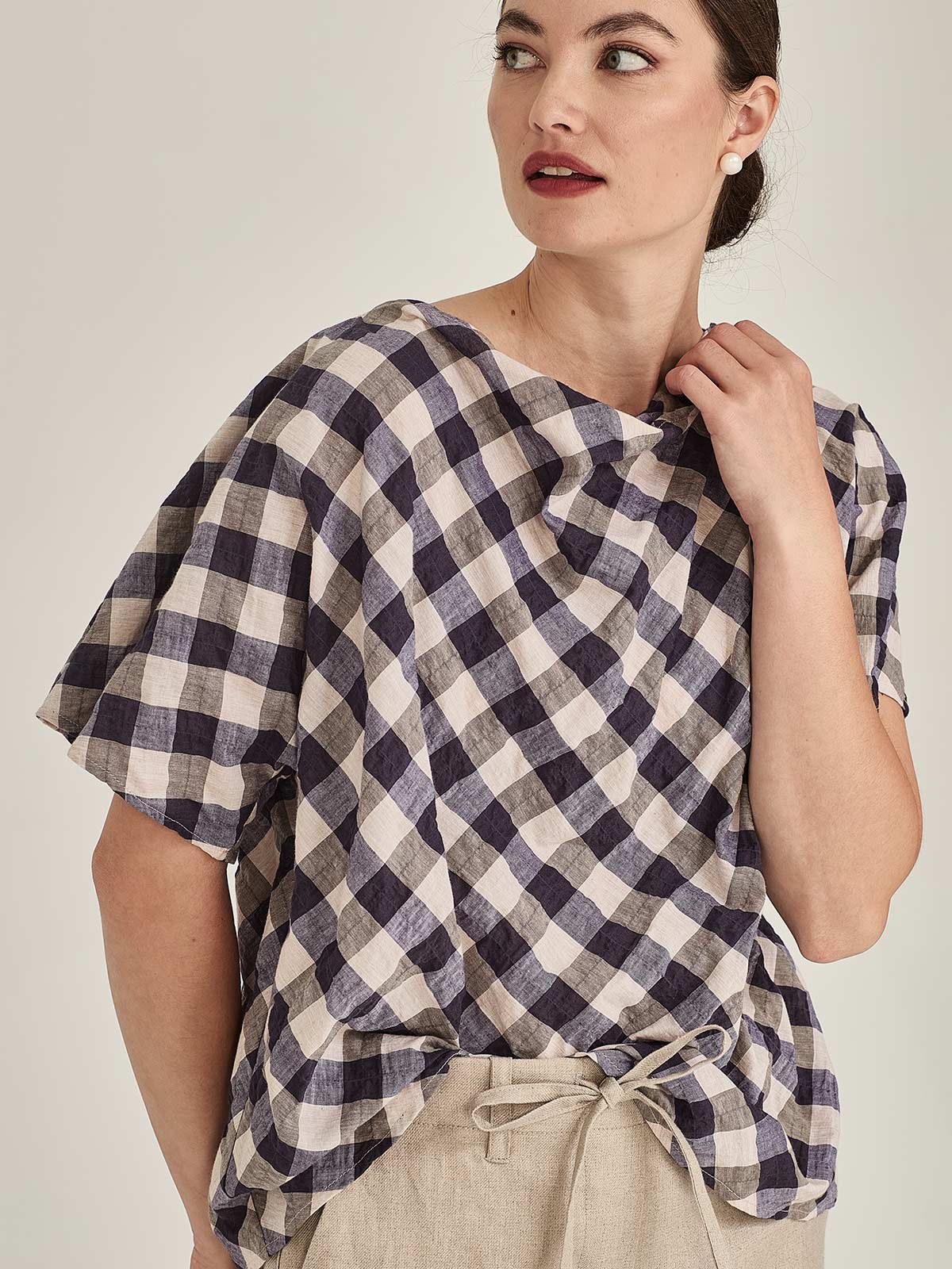 Lee Plaid Top