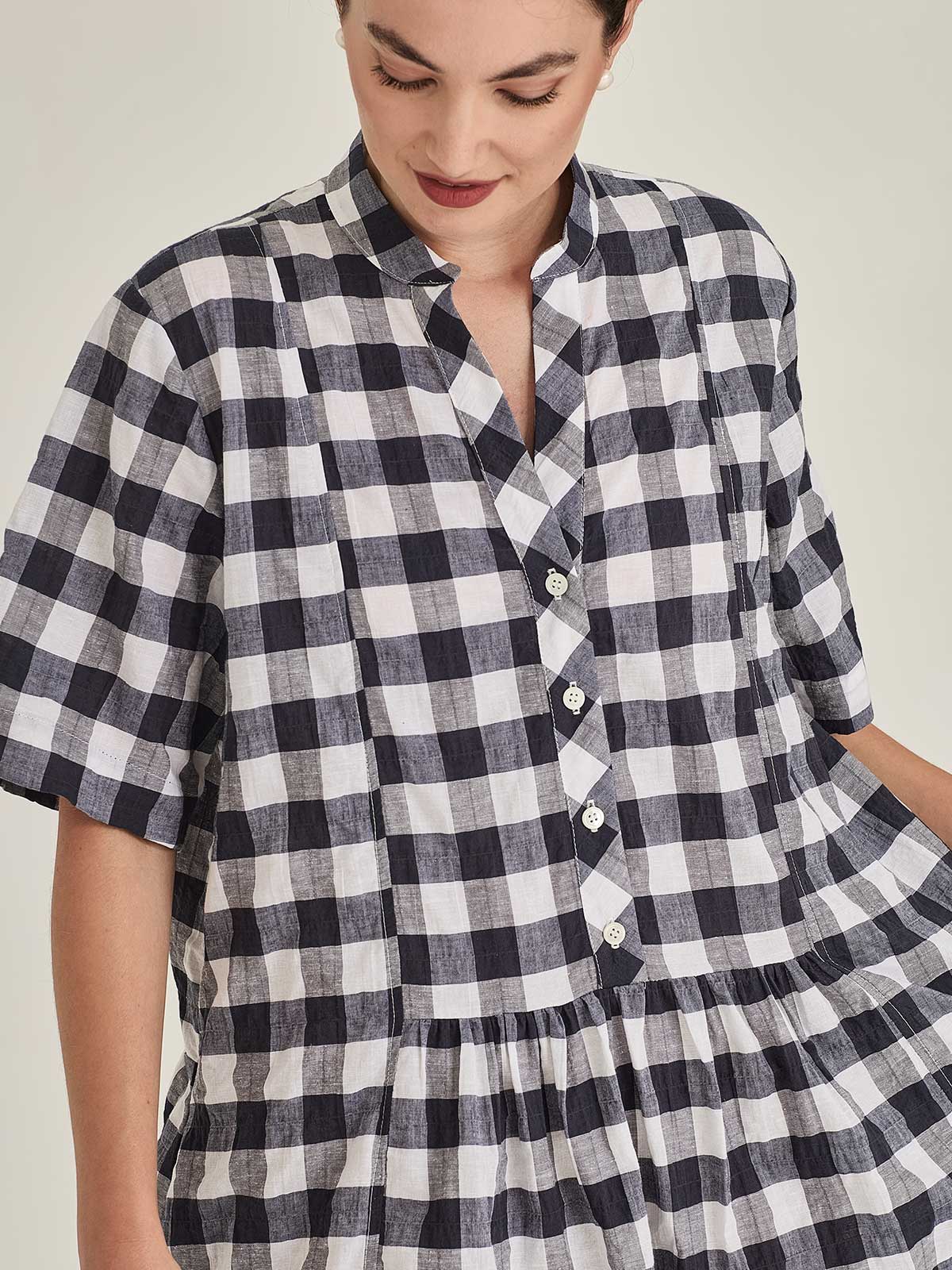 Tori Plaid Dress