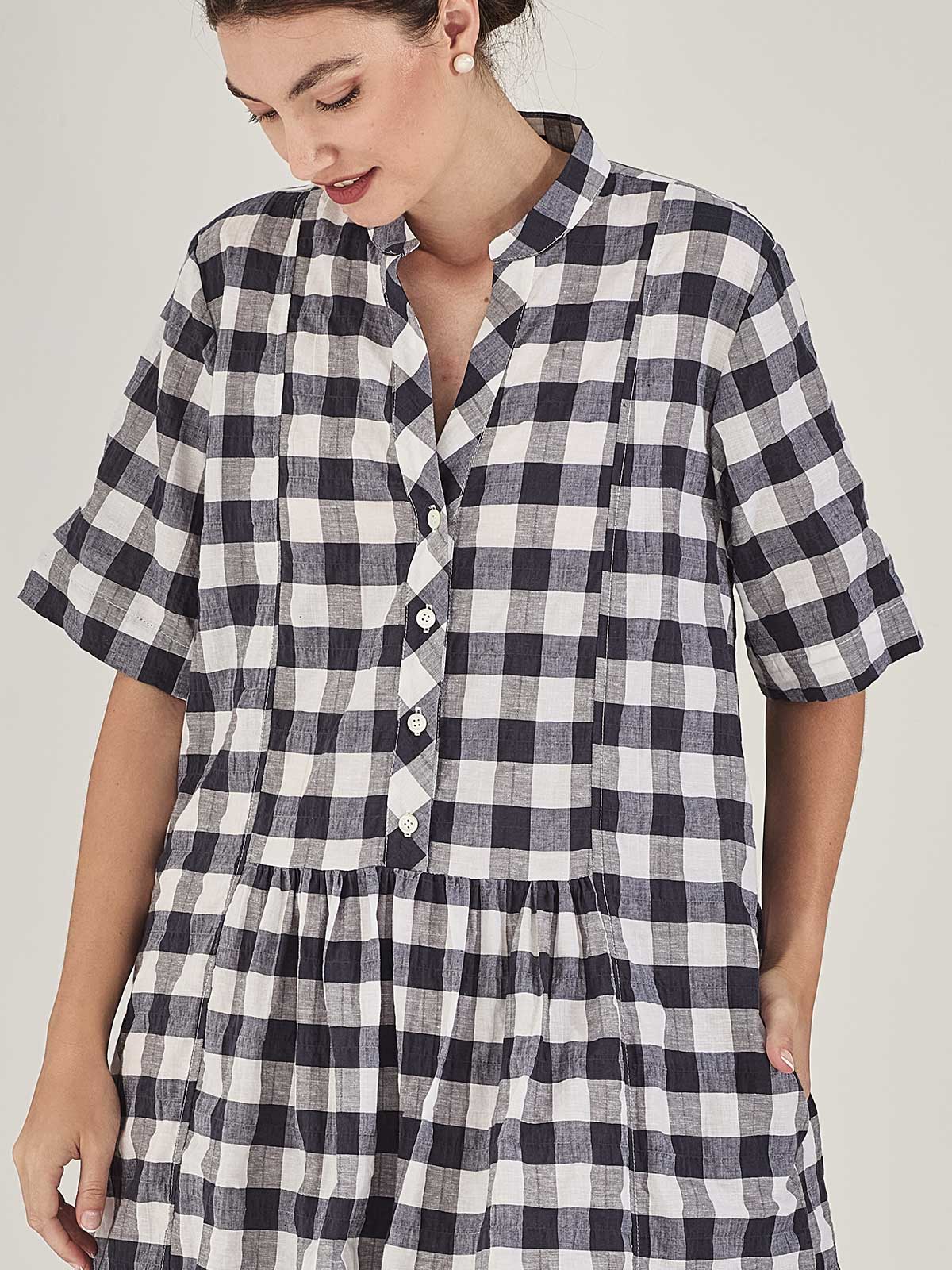 Tori Plaid Dress