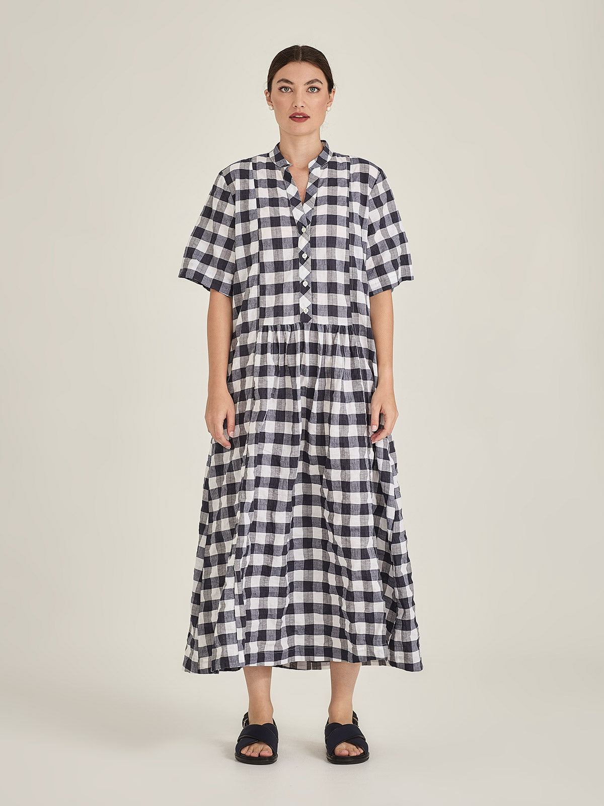 Tori Plaid Dress