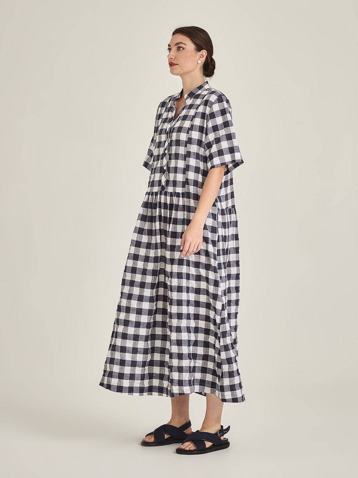 Tori Plaid Dress