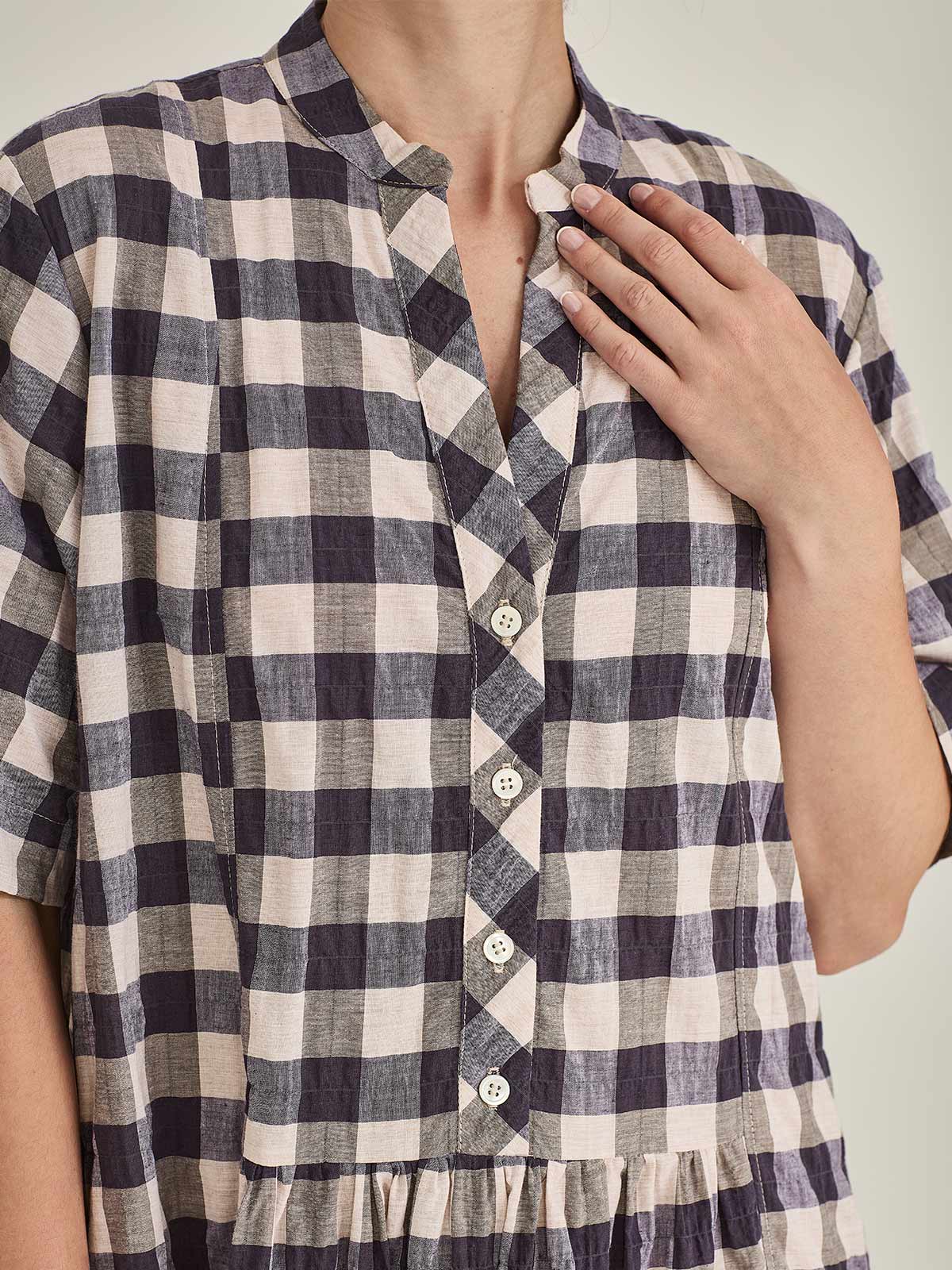 Tori Plaid Dress