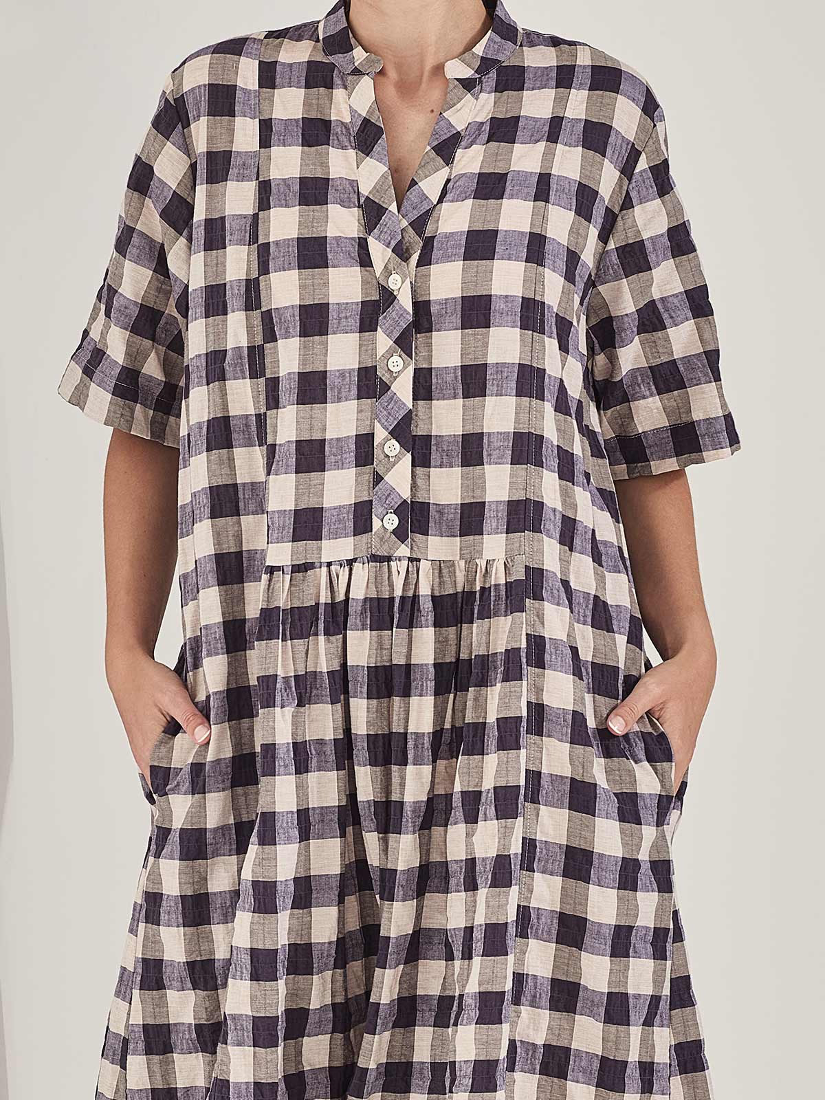 Tori Plaid Dress