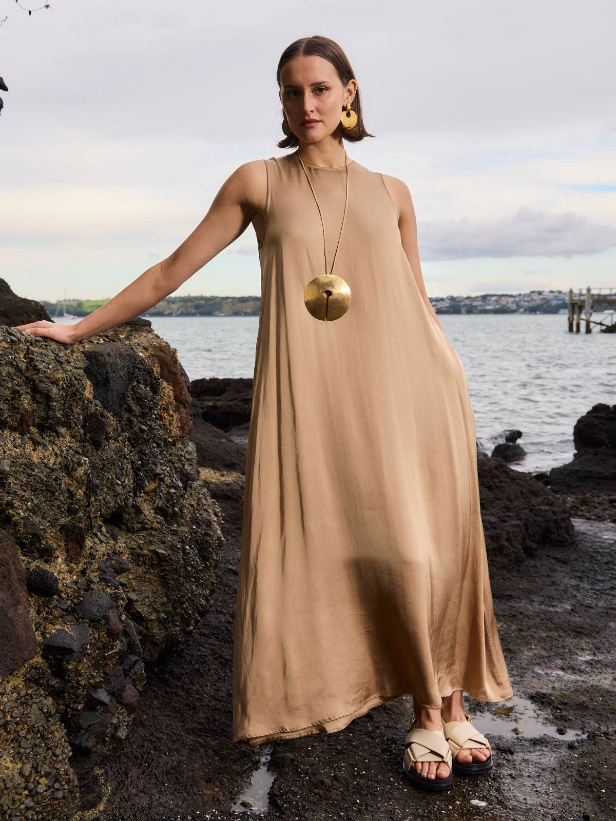 Dakota Satin Dress