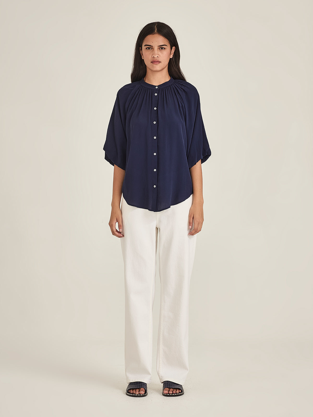 Perry Draped Blouse