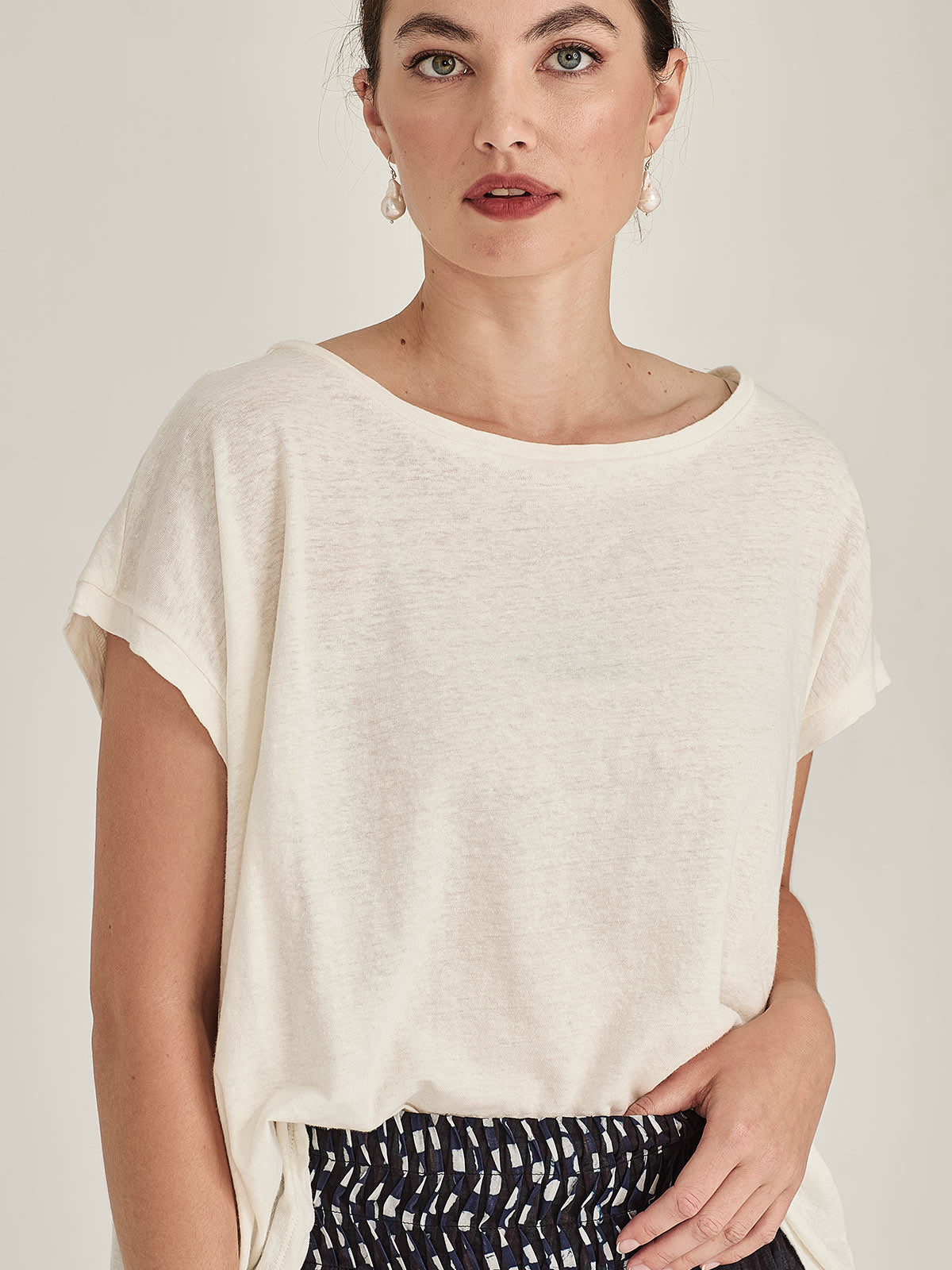 Paige Linen Tee
