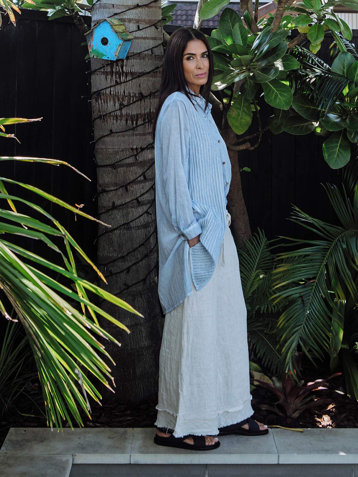 Angel Voile Duster Shirt