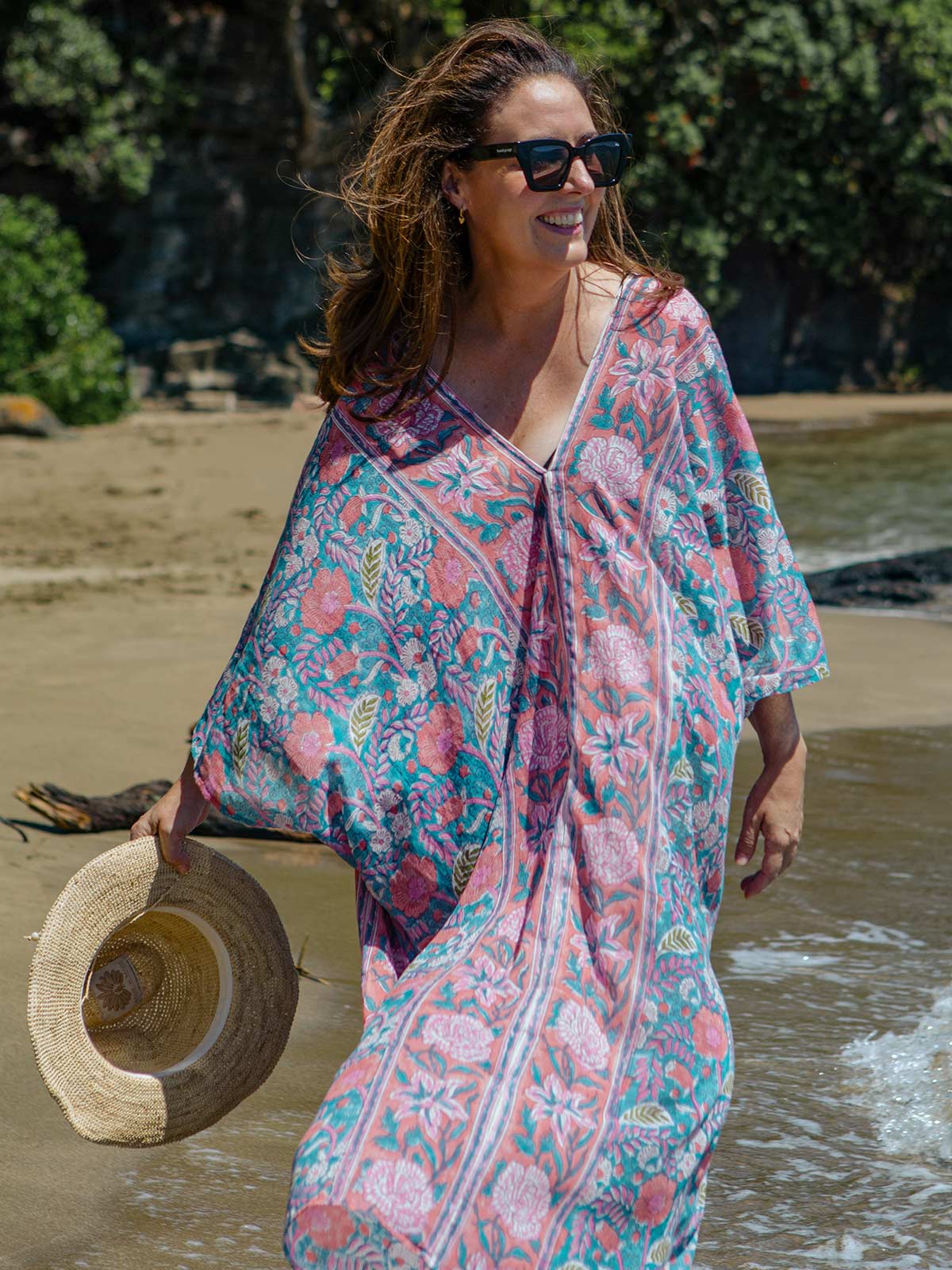Block Print Kaftan