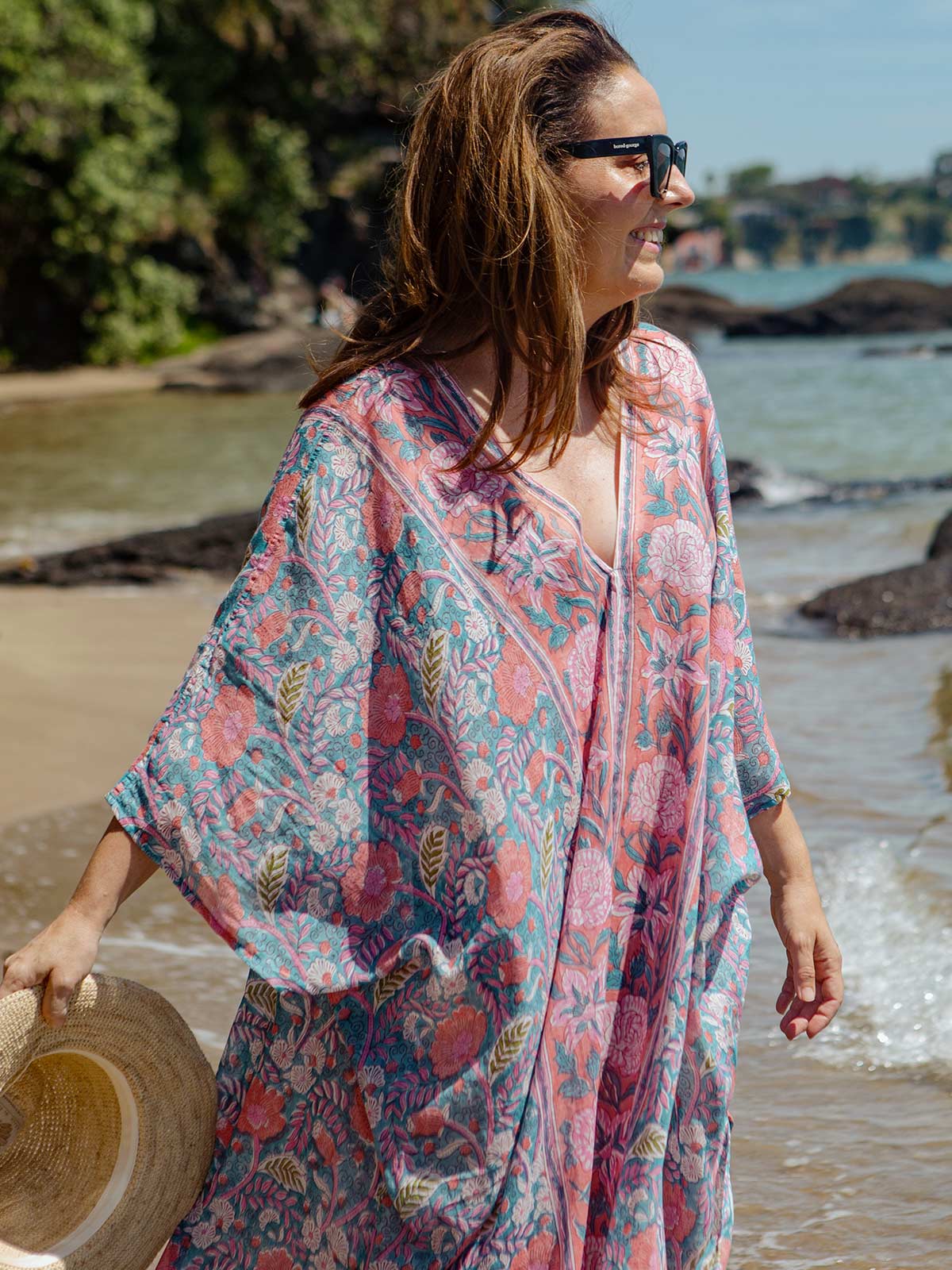 Block Print Kaftan