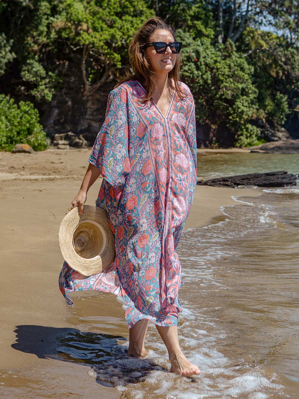 Block Print Kaftan