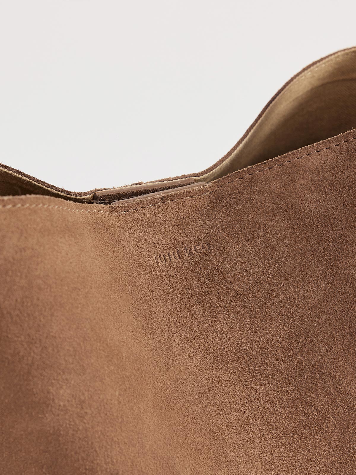 Suede Cabas Tote