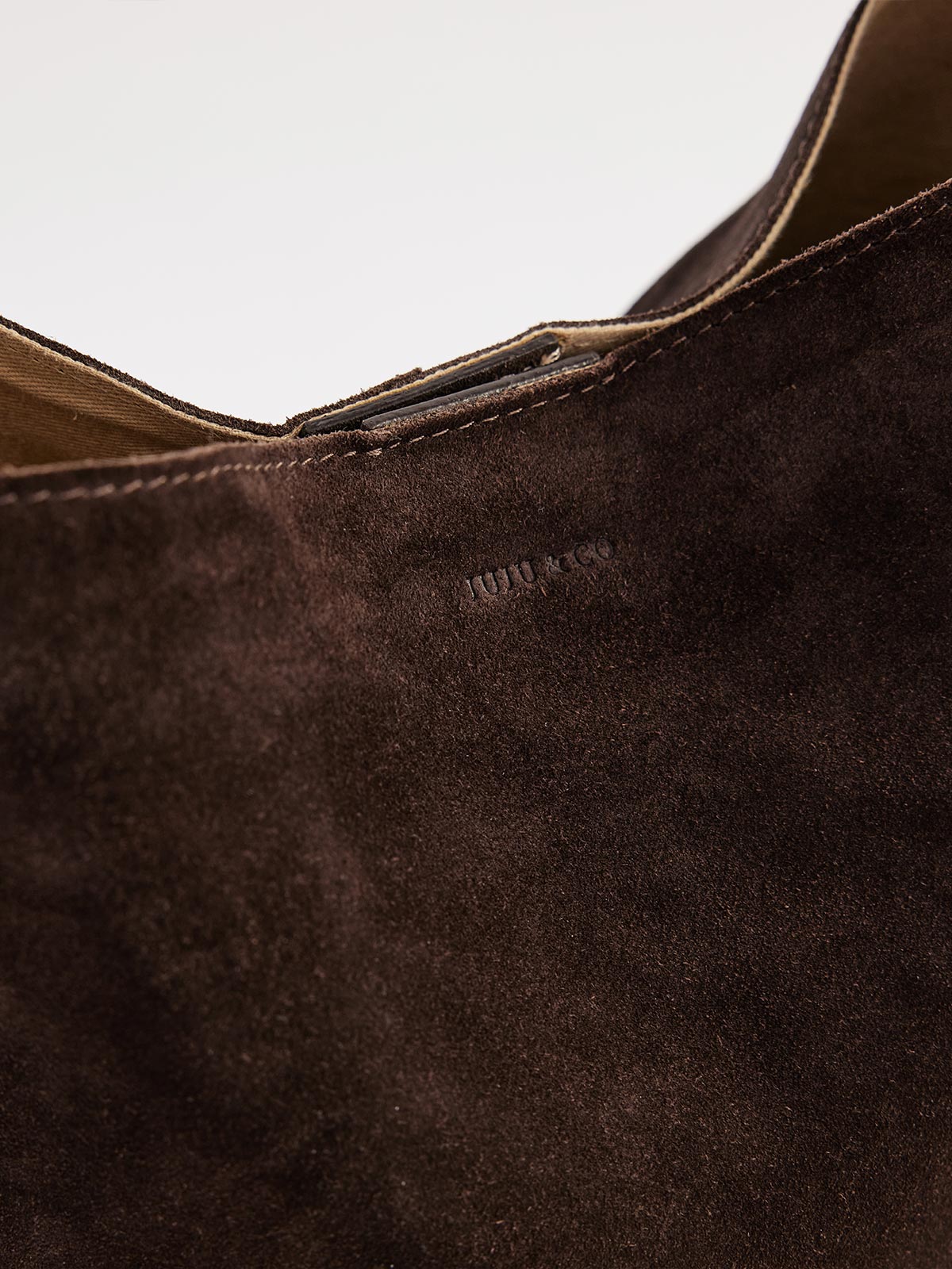 Suede Cabas Tote