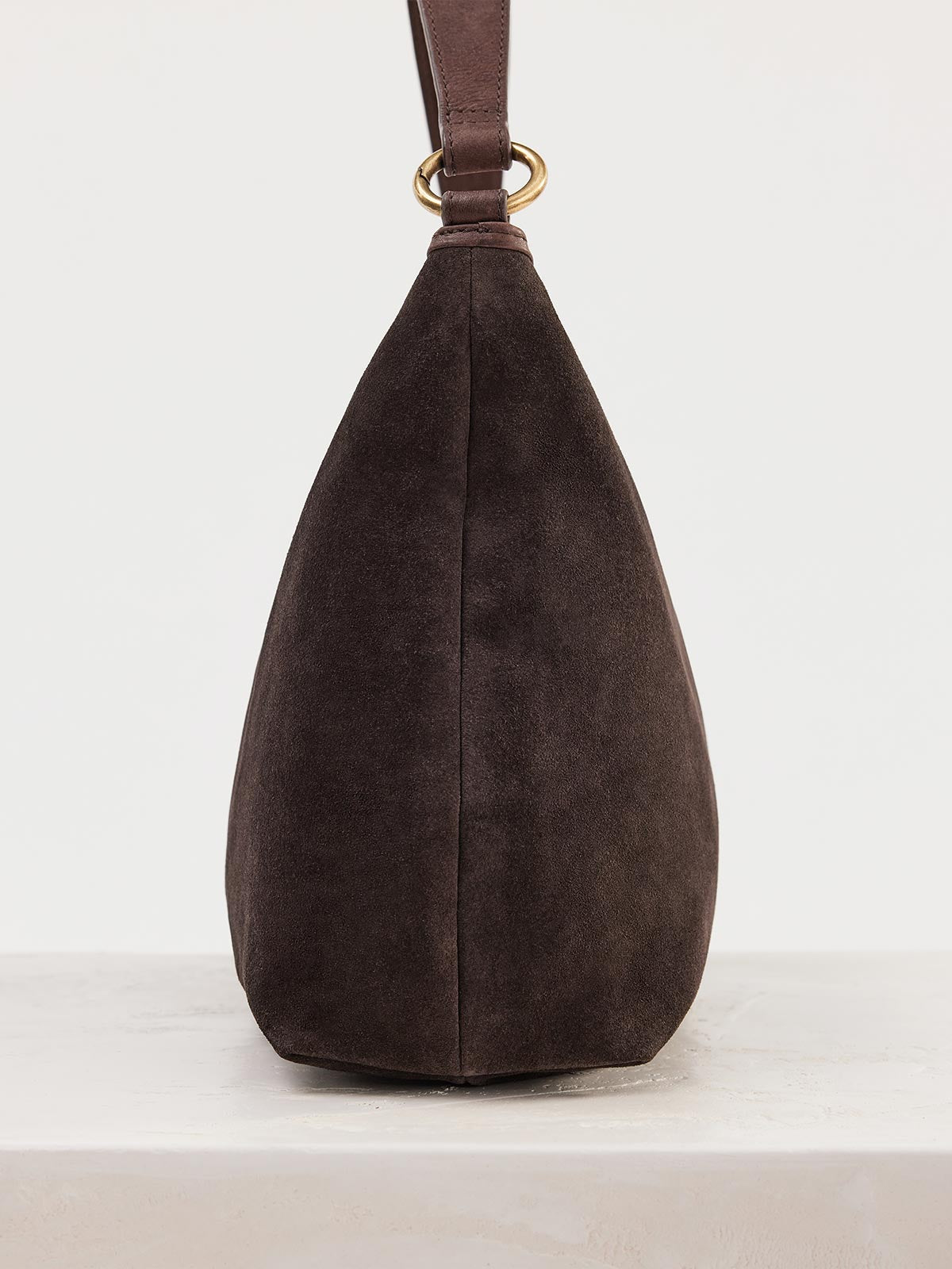 Suede Slouchy Bag