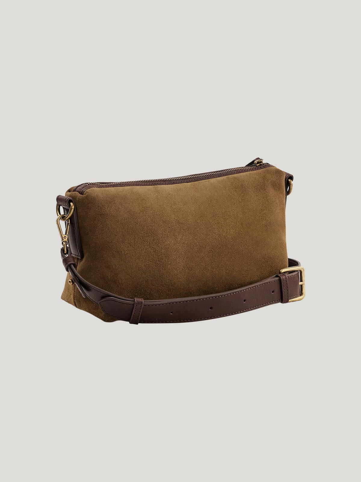 Suede Teddy Bag