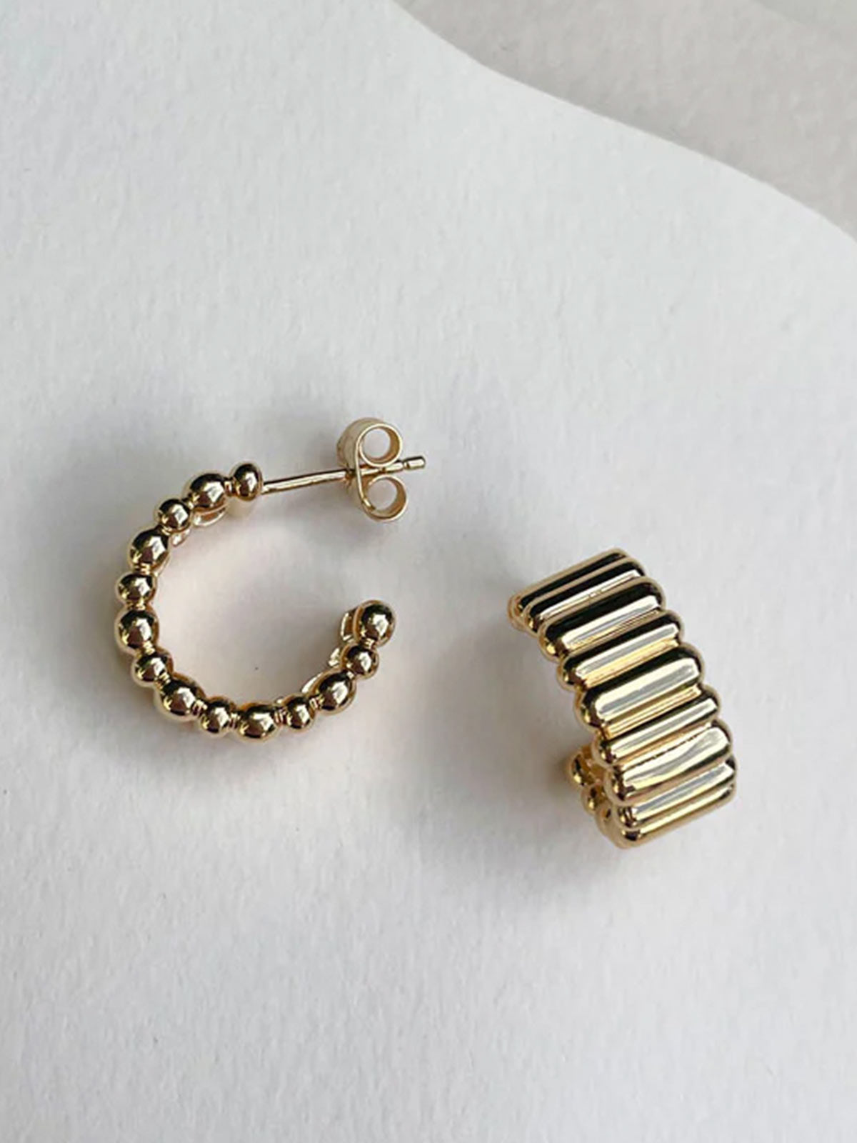 Linea Hoop Earrings G