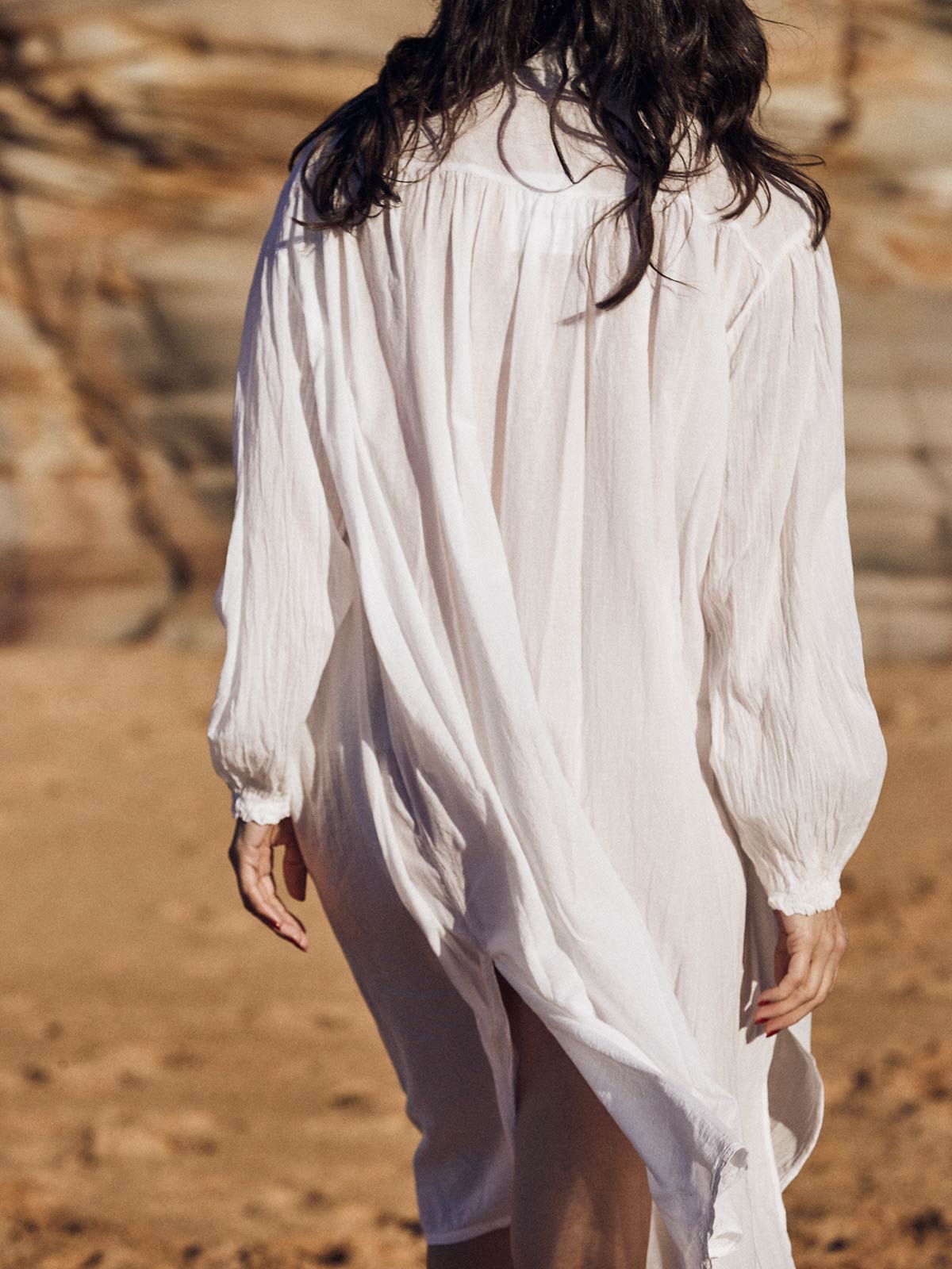 Arcachon Voile Dress