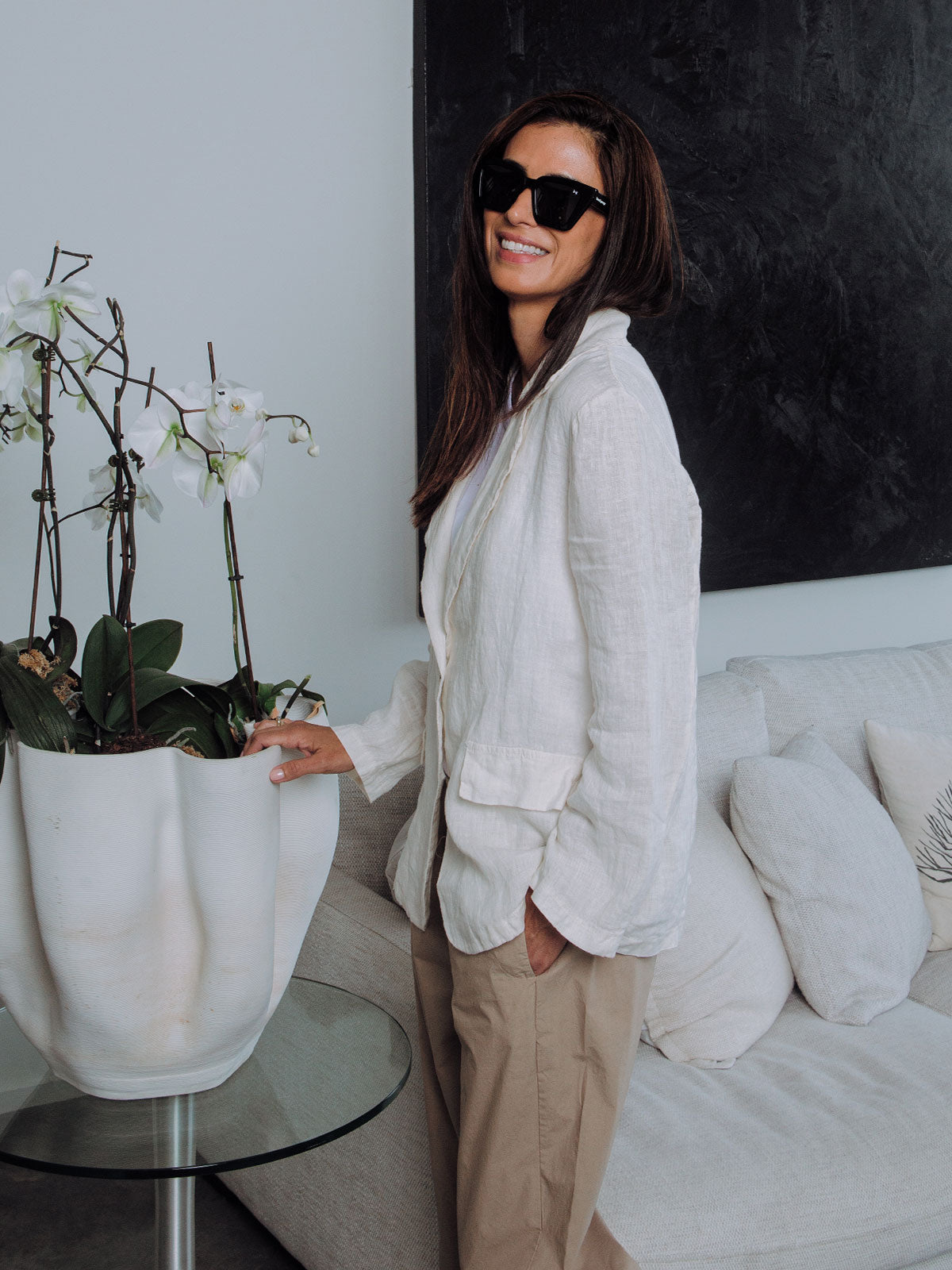 Grenoble Linen Blazer