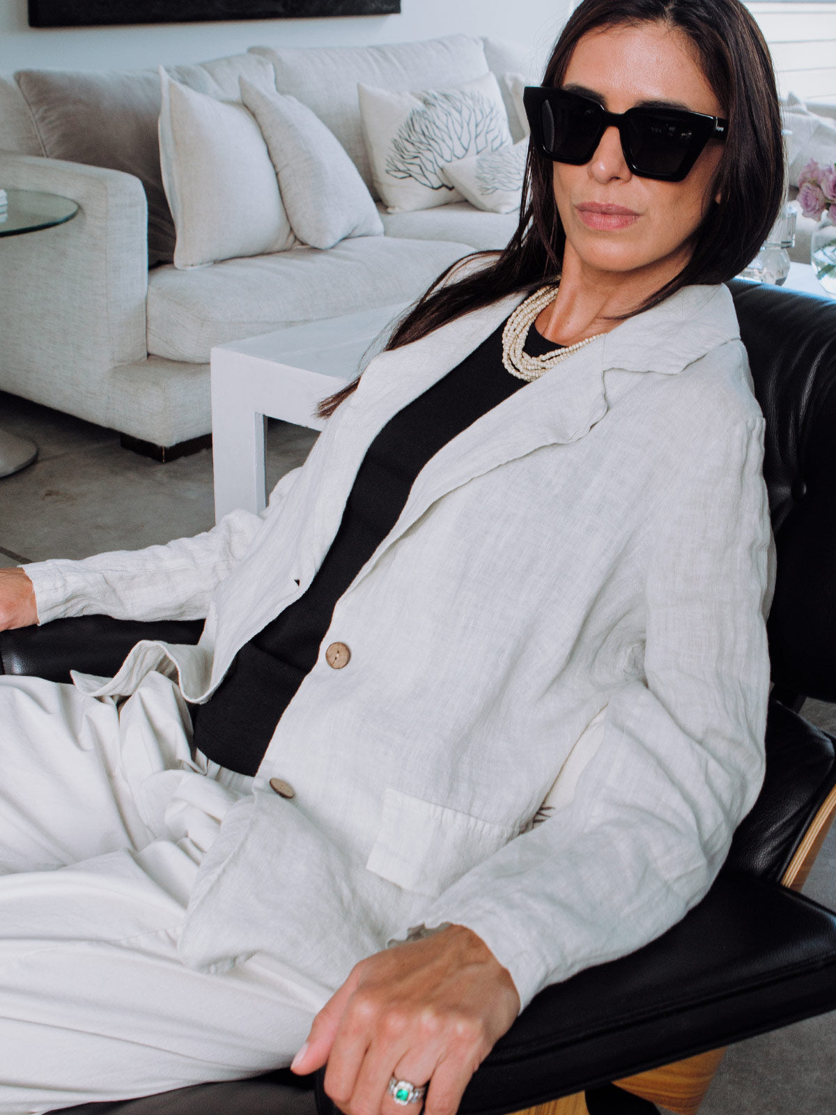 Grenoble Linen Blazer