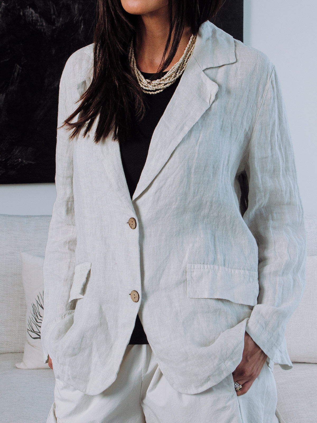 Grenoble Linen Blazer