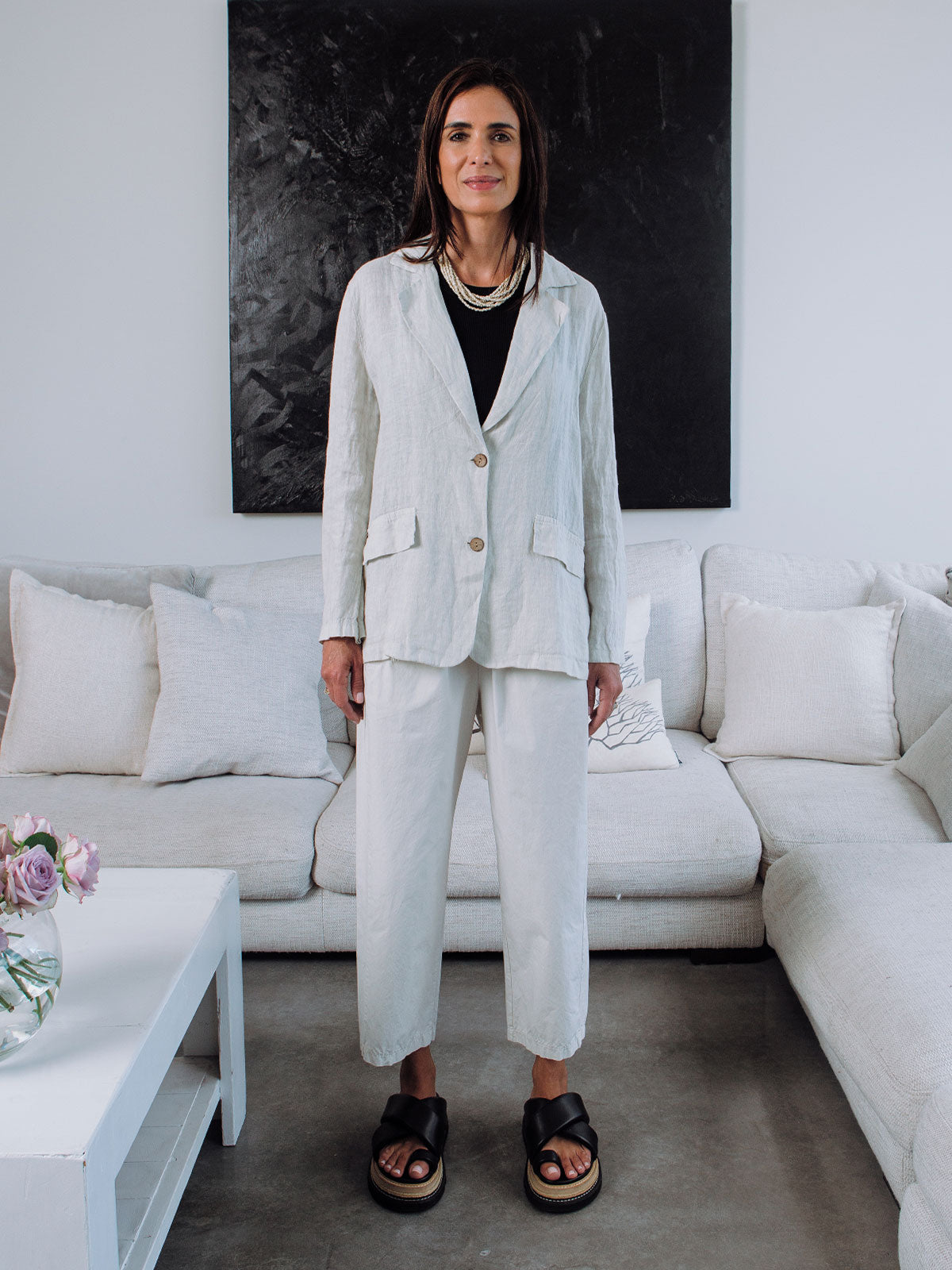 Grenoble Linen Blazer